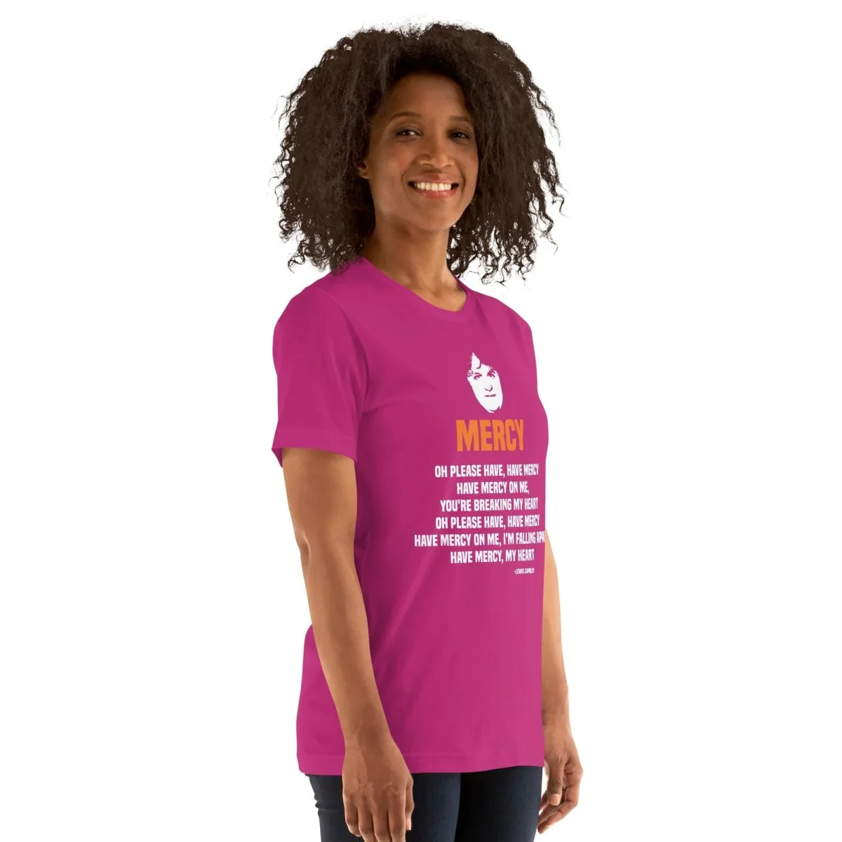 Lewis Capaldi Mercy Lyrics T-Shirt | Unisex Cotton Fan Tee