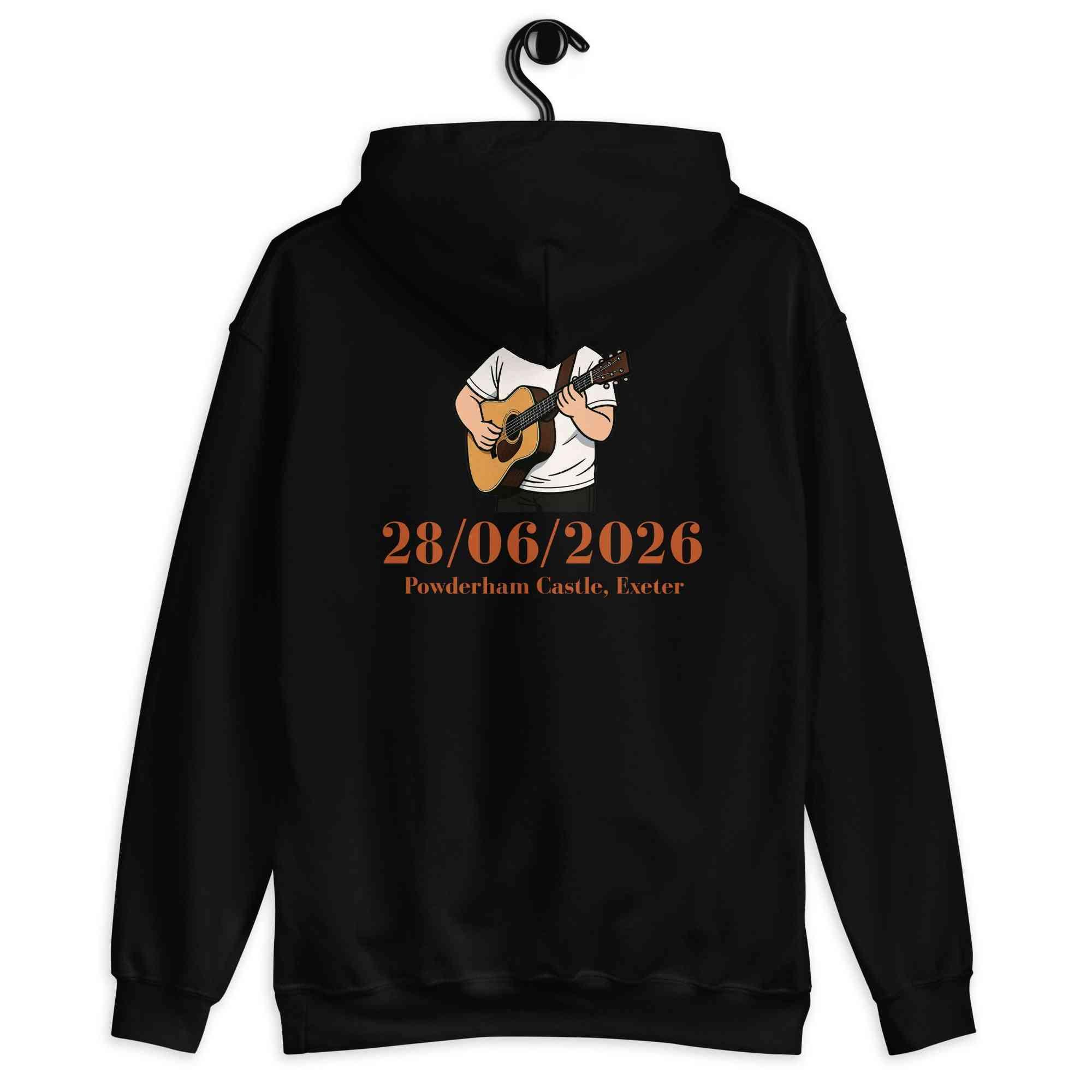 Lewis Capaldi 2026 Tour Hoodie - Unisex Limited Edition Black Concert Merch