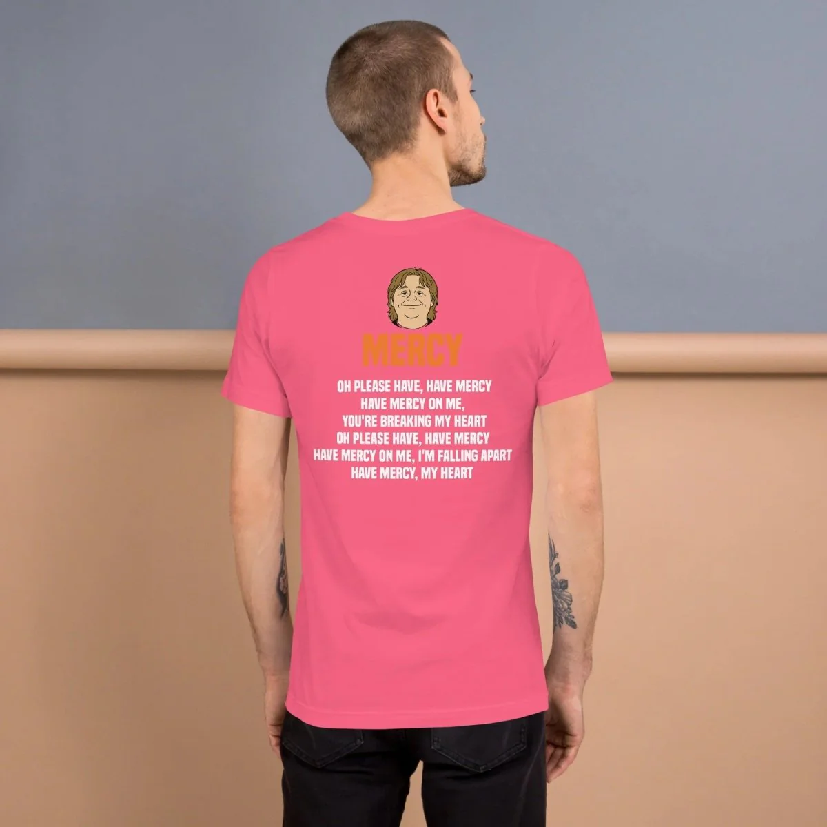 Lewis Capaldi Mercy Lyrics T-Shirt | Unisex Cotton Fan Merch