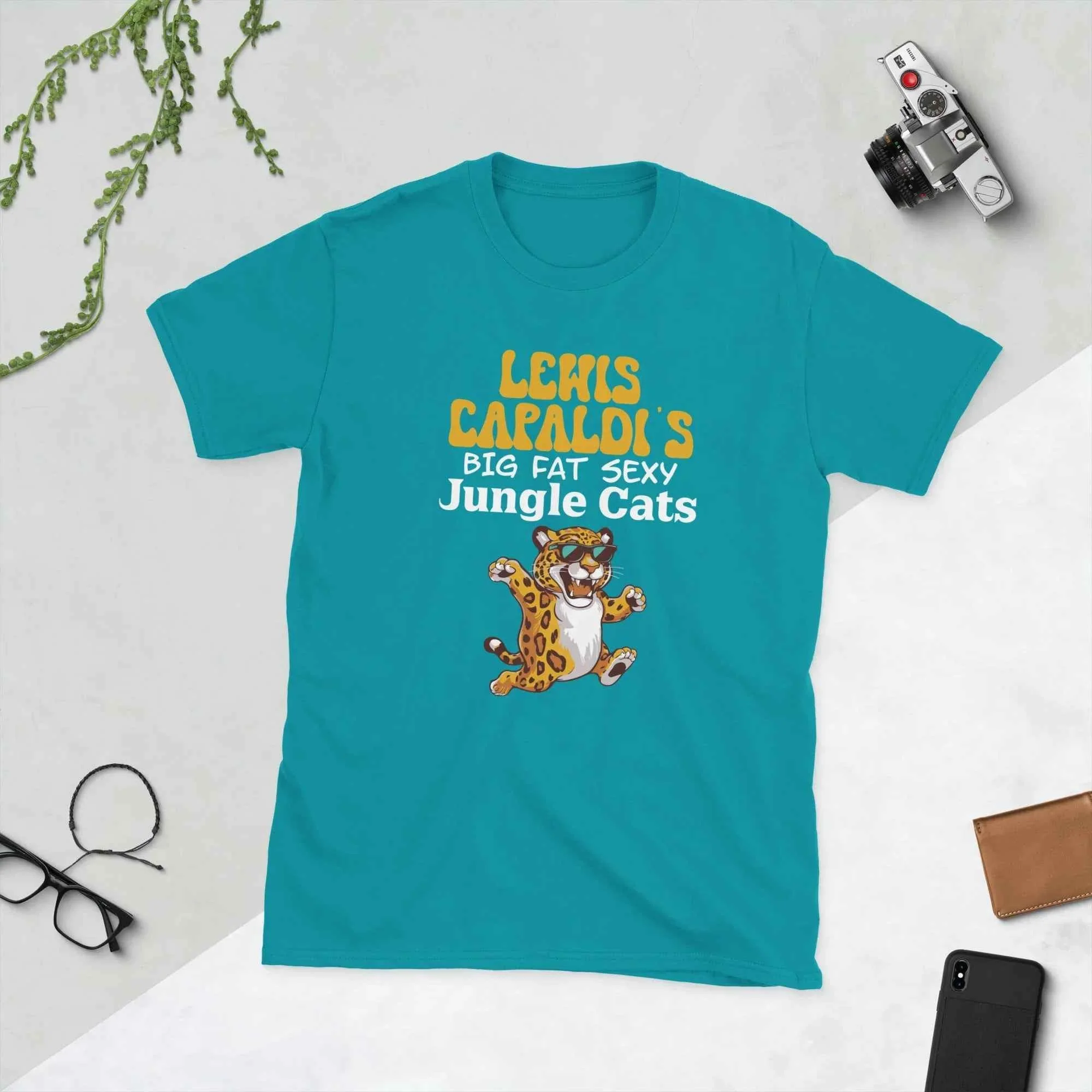 Lewis Capaldi Jungle Cats Graphic Tour T-Shirt | 100% Cotton