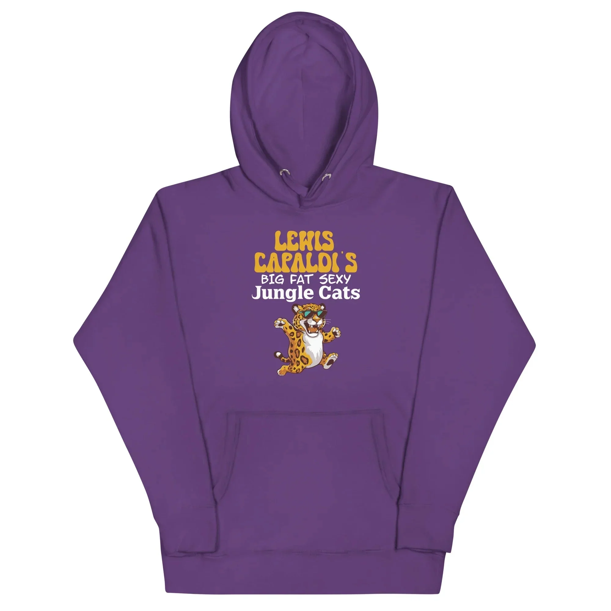 Lewis Capaldi Big Fat Sexy Jungle Cats Hoodie - Unisex Graphic Sweatshirt
