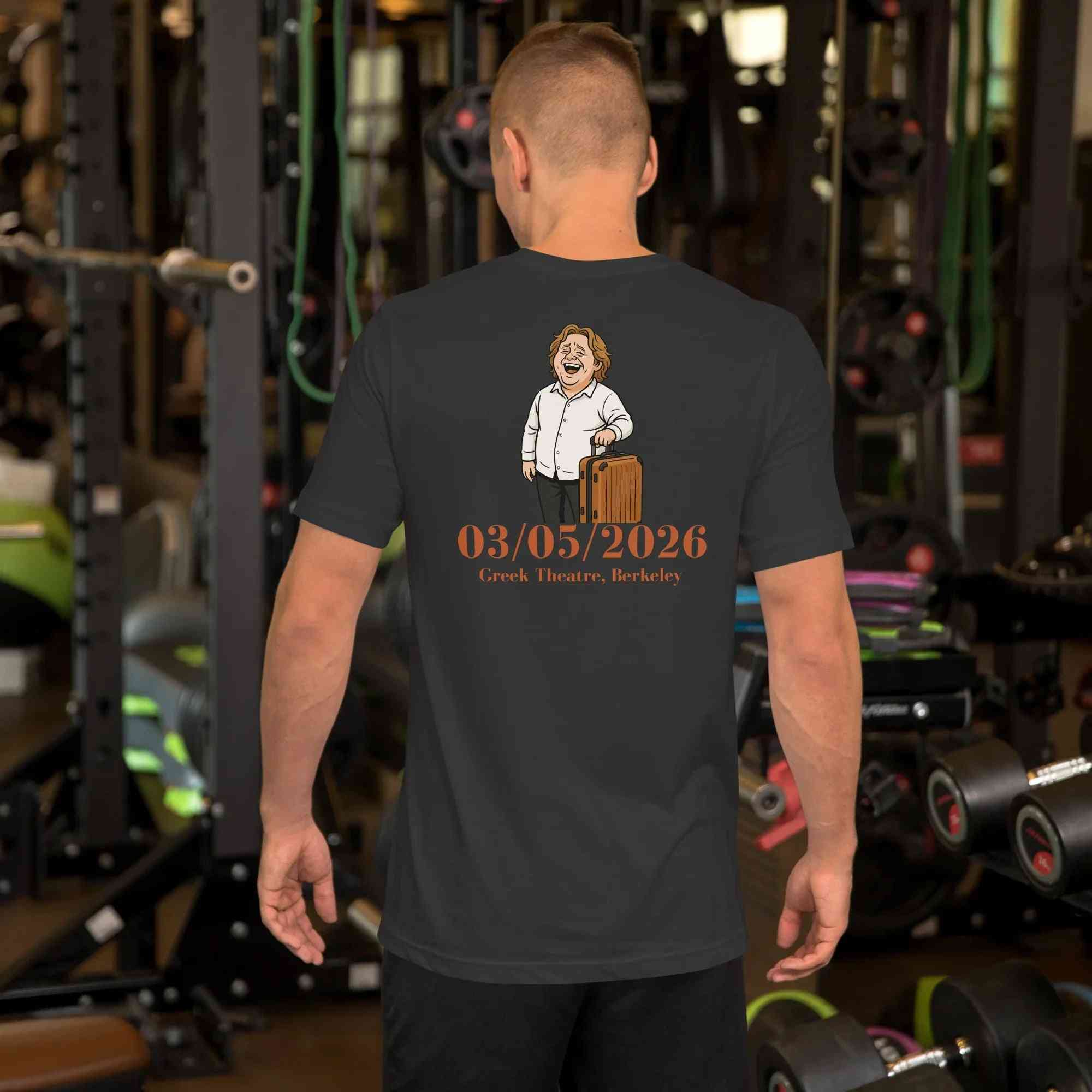 Lewis Capaldi Tour 2026 T-Shirt | Unisex Cotton Blend Fan Tee