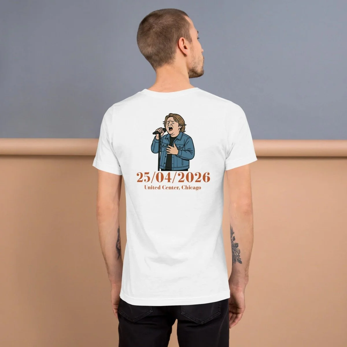 Lewis Capaldi T-Shirt 2026 Unisex Cotton Tee | Premium Fabric & Exclusive Tour Design