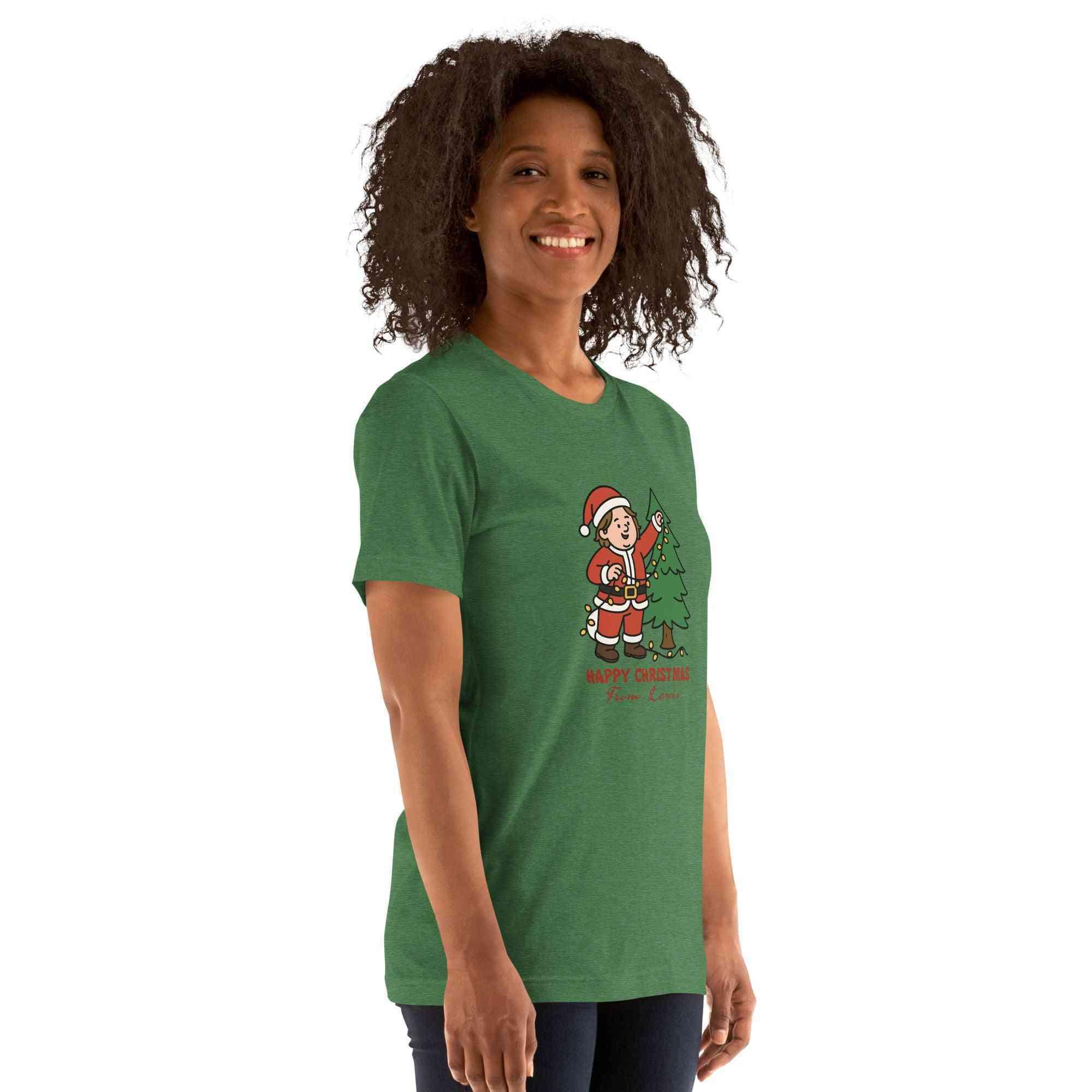 Lewis Capaldi Christmas T-Shirt | Unisex Organic Cotton Festive Tee