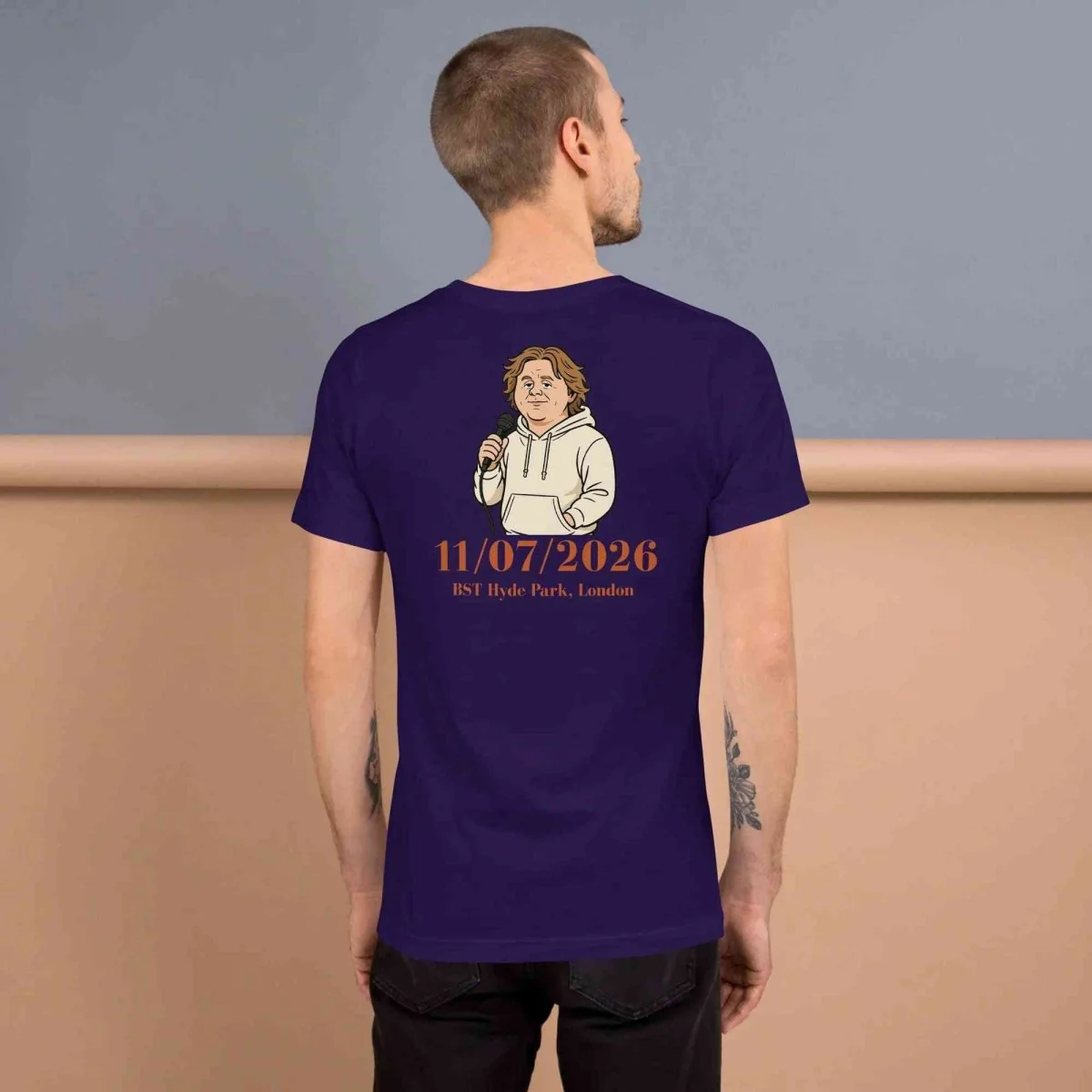 Lewis Capaldi 2026 Tour T-Shirt Unisex - BST Hyde Park Concert Merch