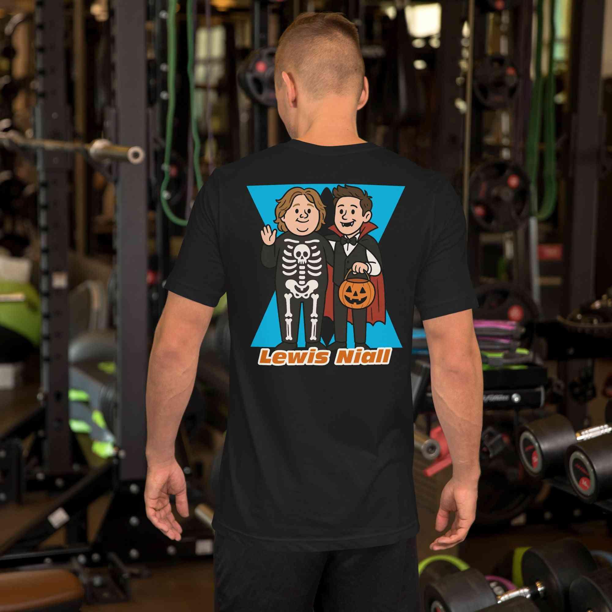 Lewis Capaldi Niall Horan Halloween T-Shirt | Unisex Music Fan Apparel