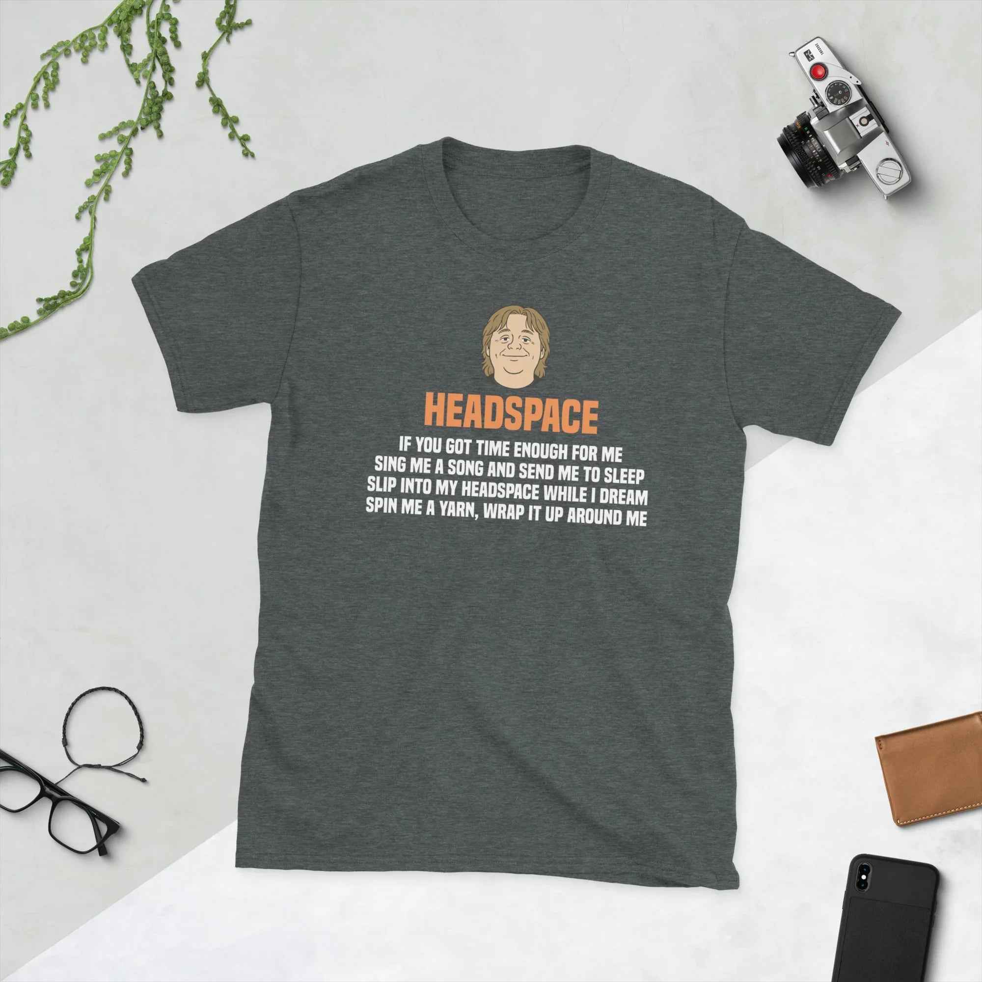 Lewis Capaldi Headspace Lyrics Shirt - Unisex 100% Cotton Tee for True Fans