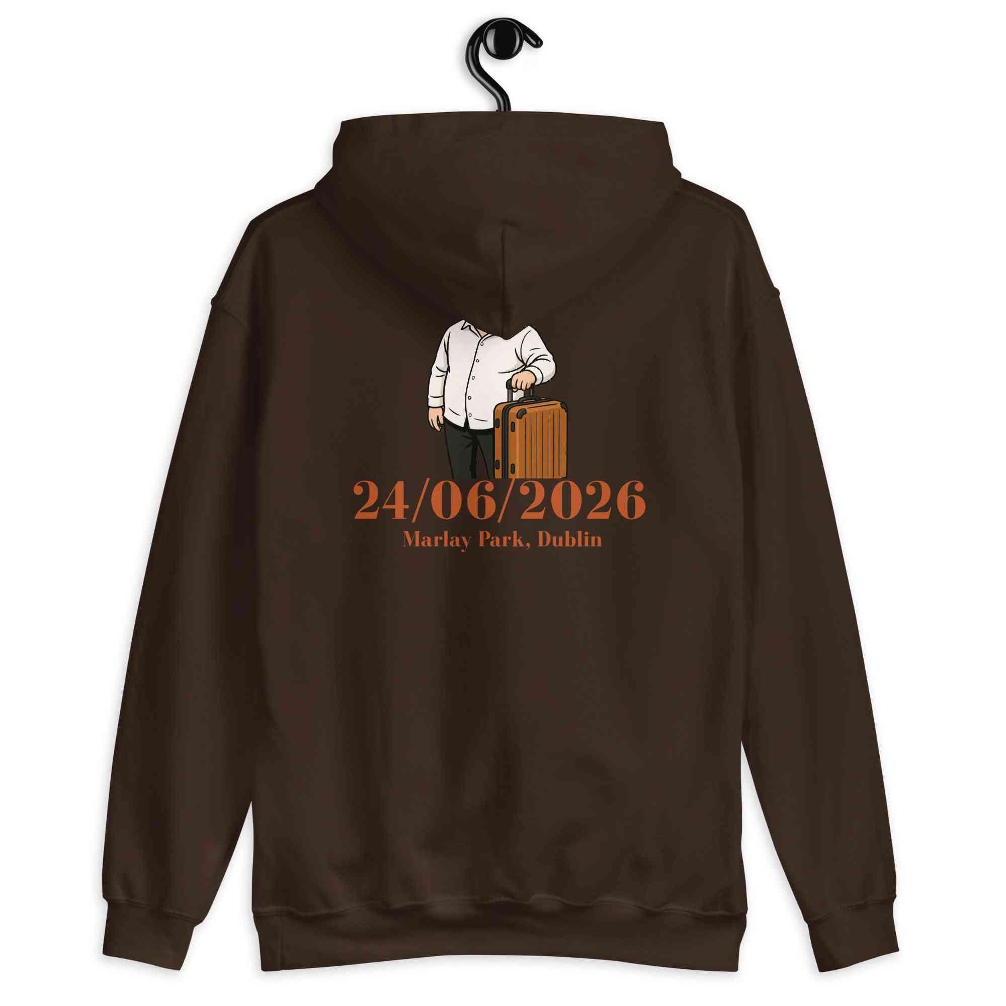 Lewis Capaldi Unisex Tour Hoodie | 2026 Dublin Concert Merch