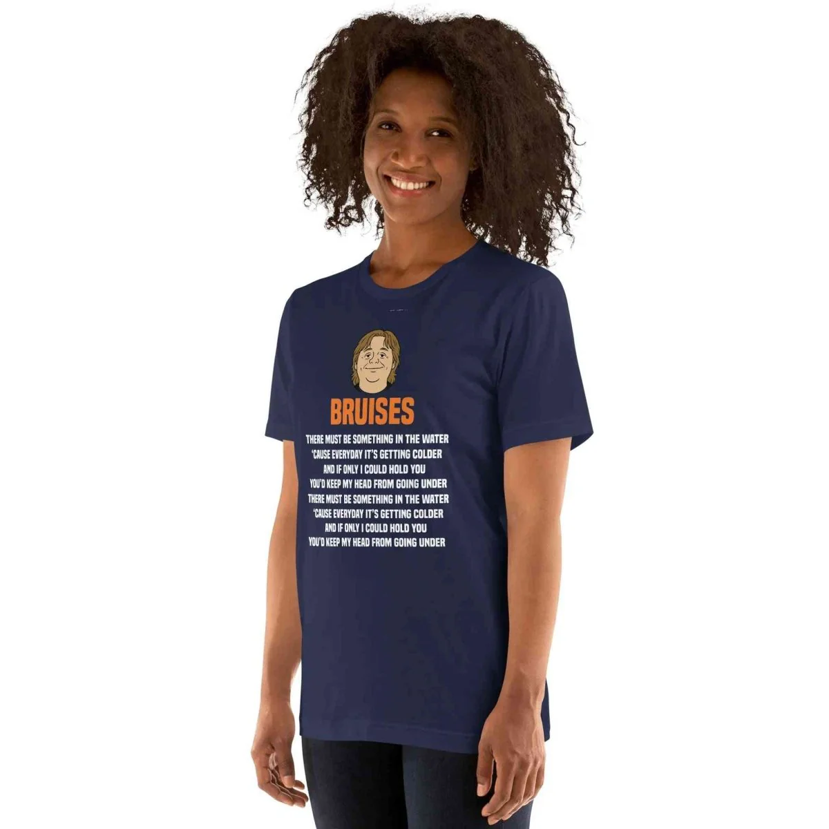 Lewis Capaldi Bruises T-Shirt | Unisex Fan Apparel with Lyrics