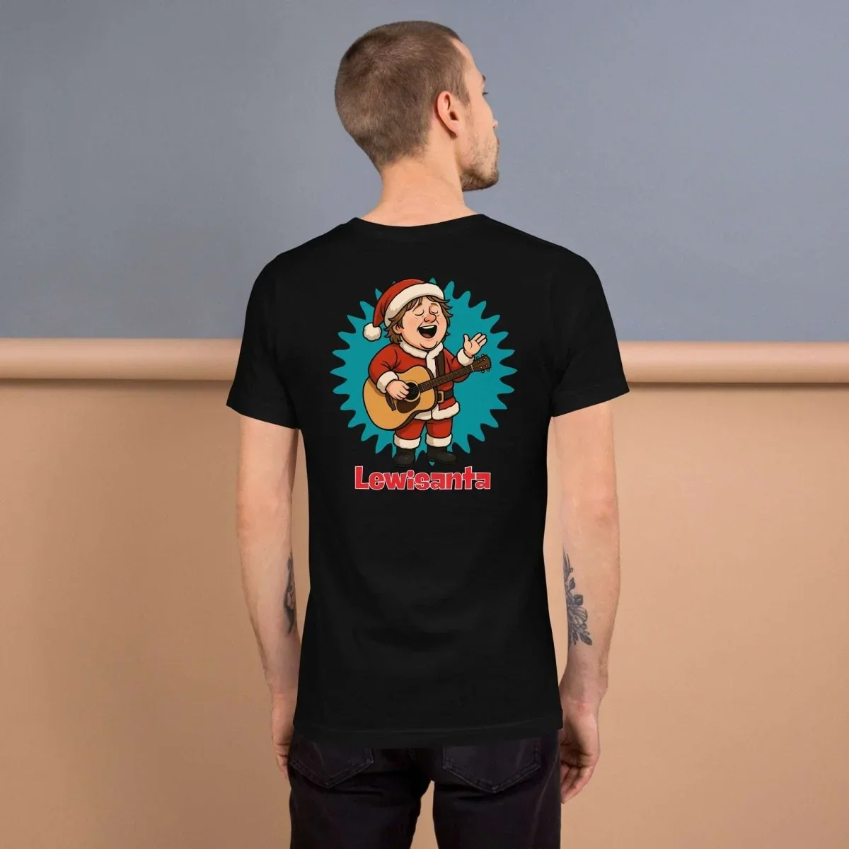 Lewis Capaldi Christmas T-Shirt | Unisex Festive Music Apparel
