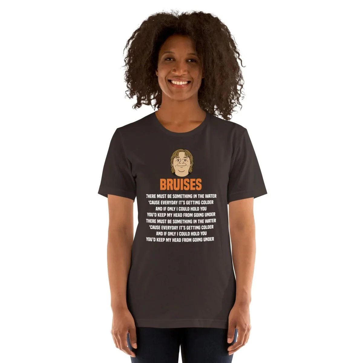 Lewis Capaldi Bruises T-Shirt | Unisex Fan Apparel with Lyrics