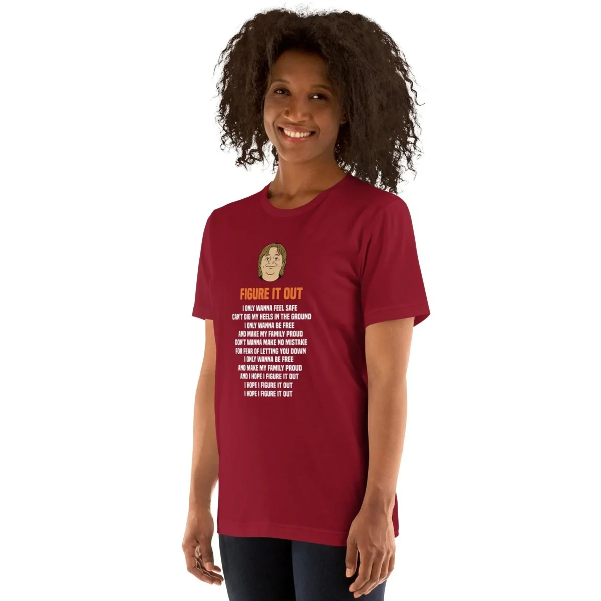 Lewis Capaldi 'Figure It Out' Unisex T-Shirt with Lyrics