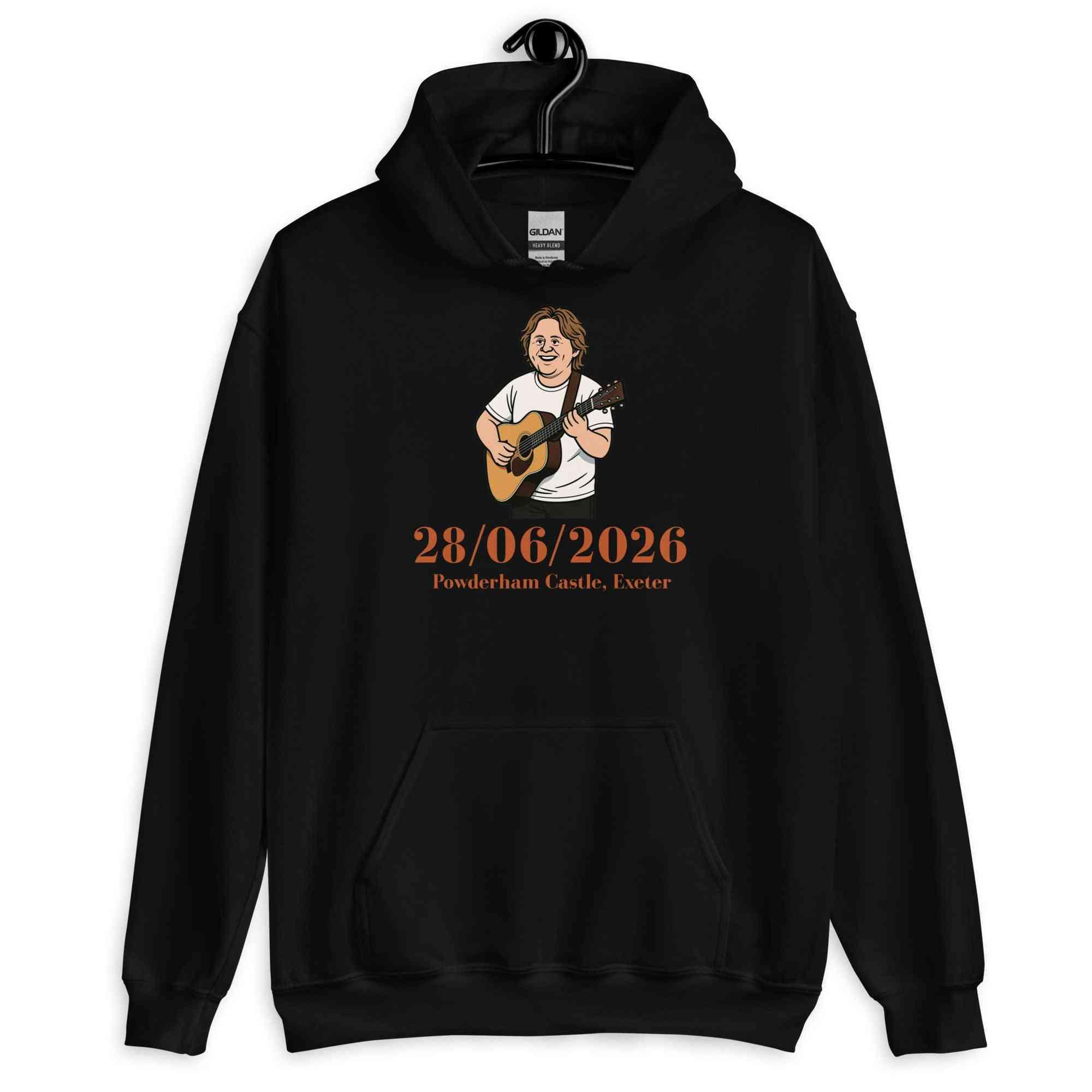 Lewis Capaldi 2026 Tour Hoodie - Unisex Limited Edition Black Concert Merch