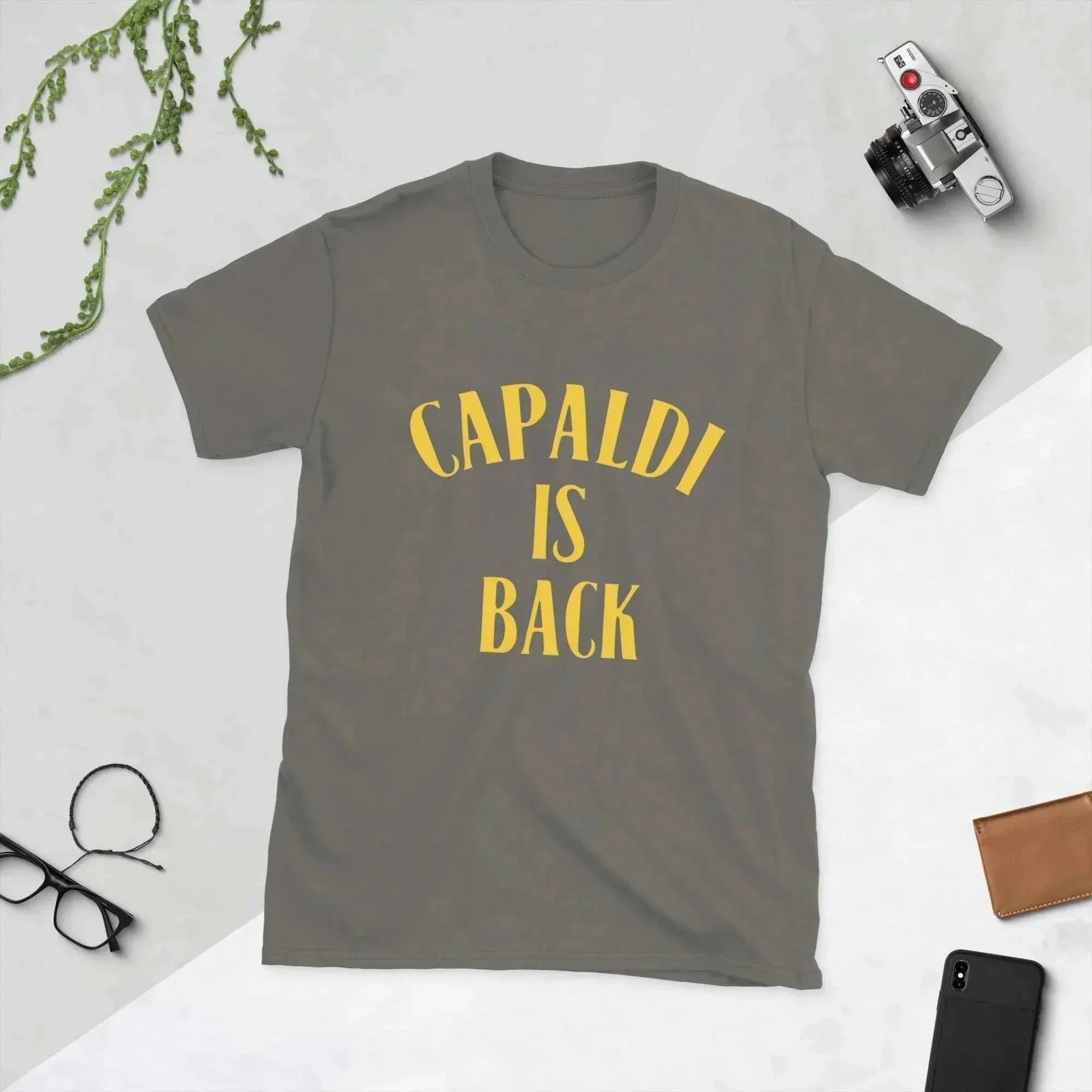 Lewis Capaldi Concert Merch: Sustainable Cotton Tour T-Shirt with Bold 
