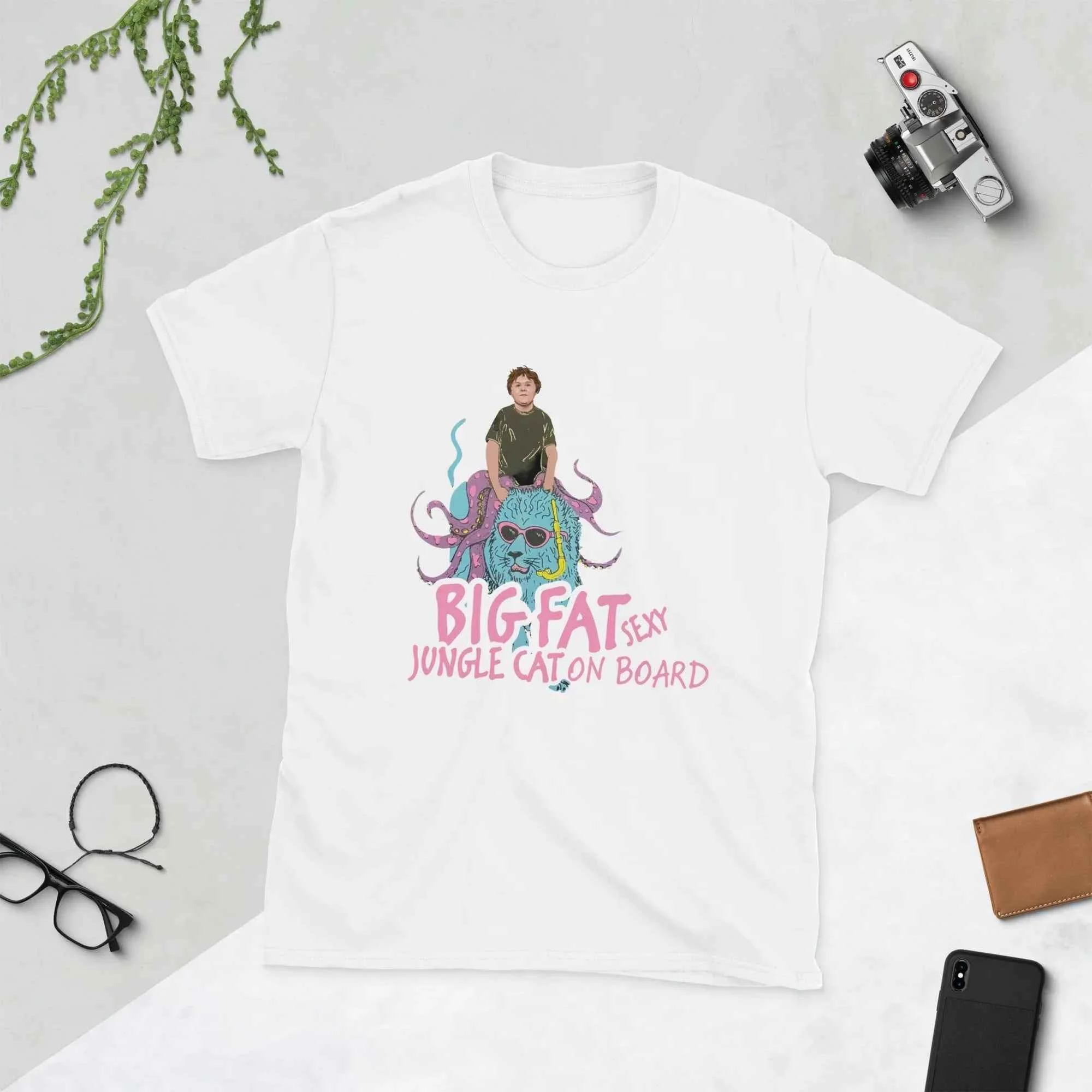 Lewis Capaldi T-Shirt | Big Fat Sexy Jungle Cats Unisex Cotton Tee