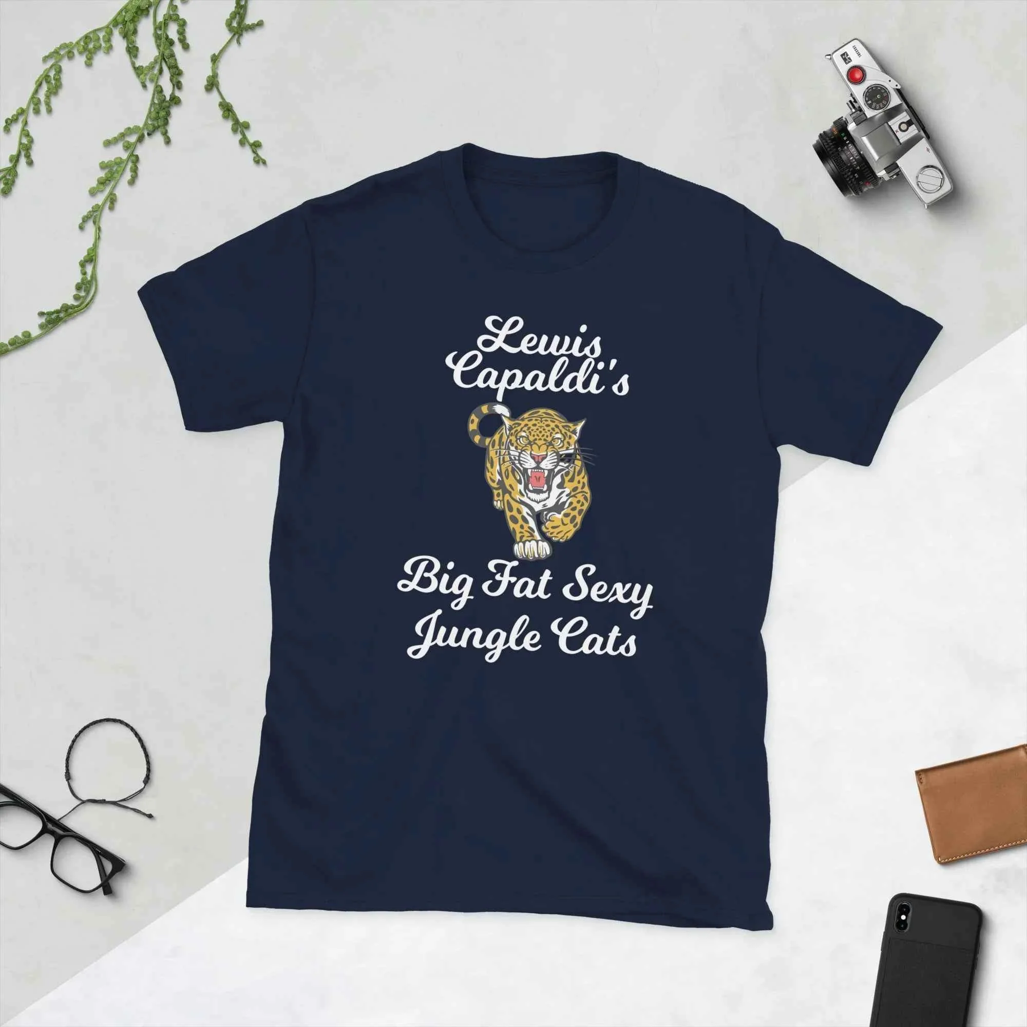Lewis Capaldi Big Fat Sexy Jungle Cats Shirt | Unisex Premium Cotton Concert Tee