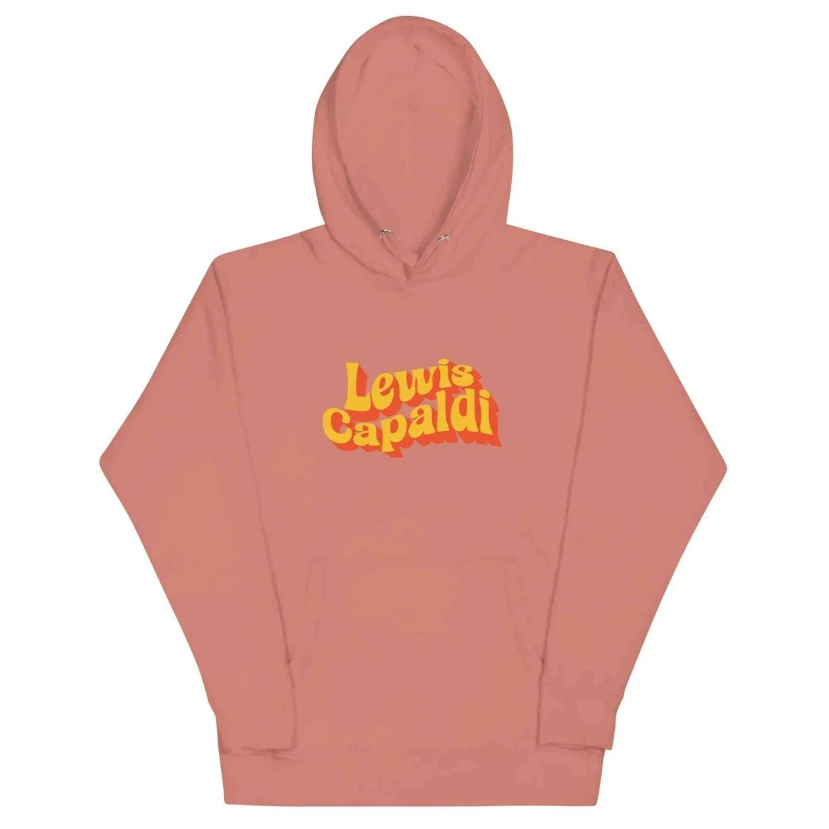 Lewis Capaldi Hoodie - Eco-Friendly Cotton-Poly Blend with Stylish Chest Graphic - Unisex Fanwear