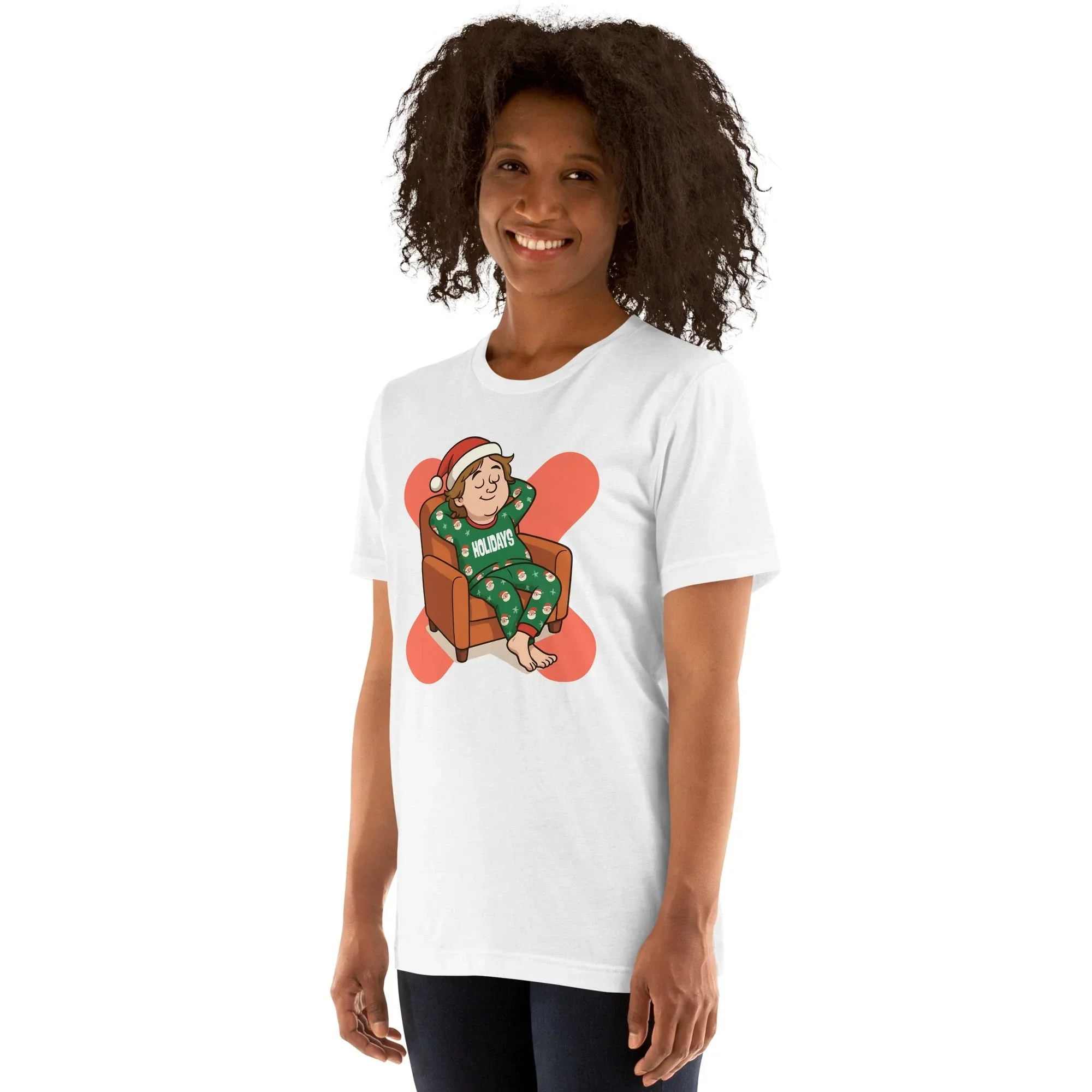 Lewis Capaldi Christmas T-Shirt - Unisex Eco-Friendly Cotton Holiday Tee