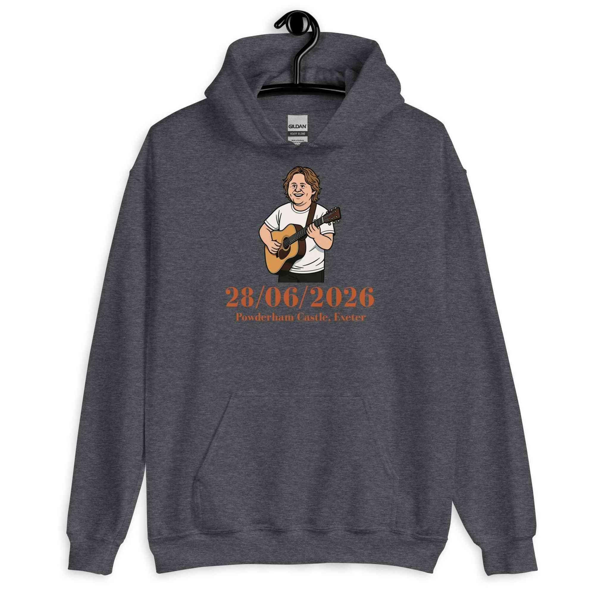 Lewis Capaldi 2026 Tour Hoodie - Unisex Limited Edition Black Concert Merch