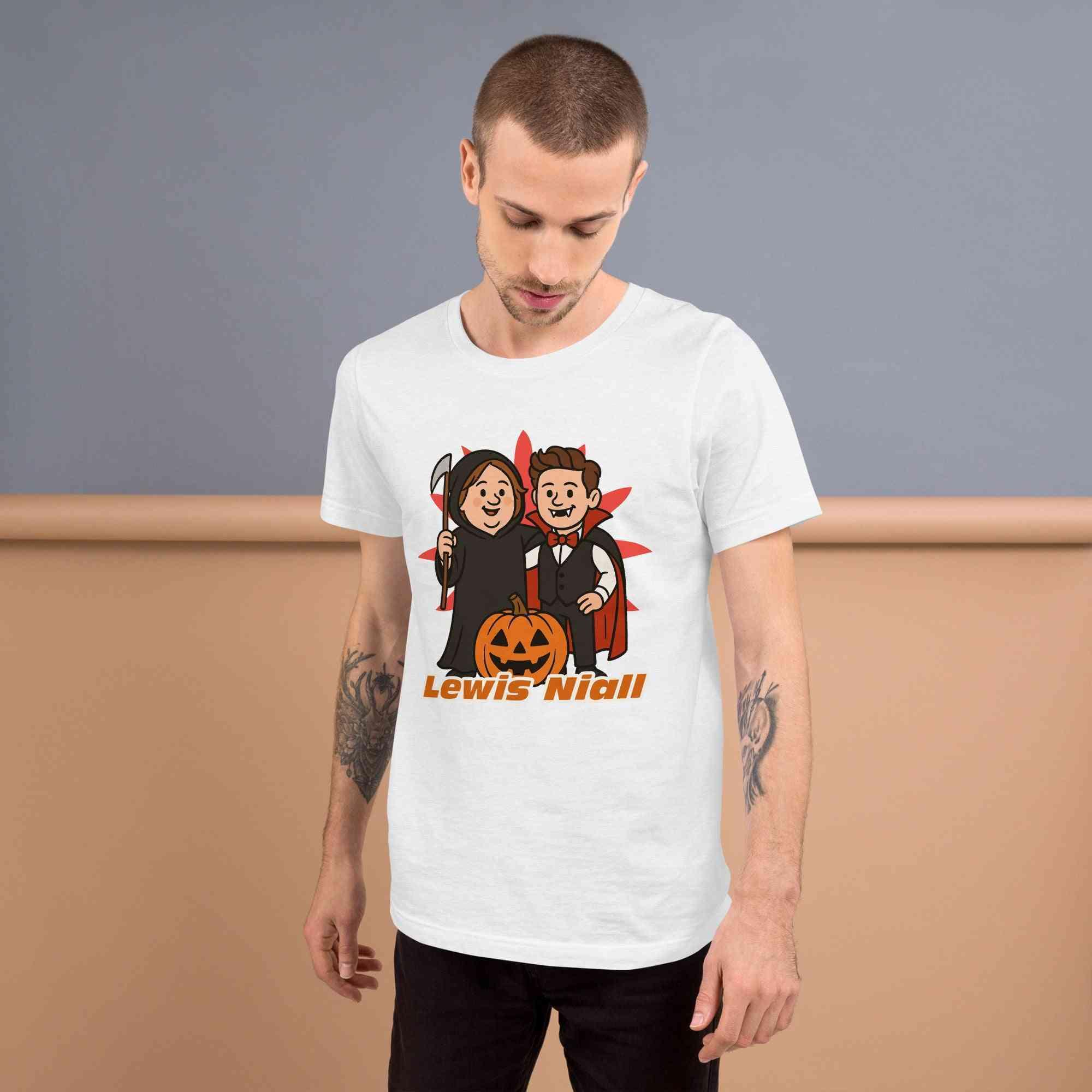 Lewis Capaldi Niall Horan Halloween T-Shirt | Unisex Music Fan Tee
