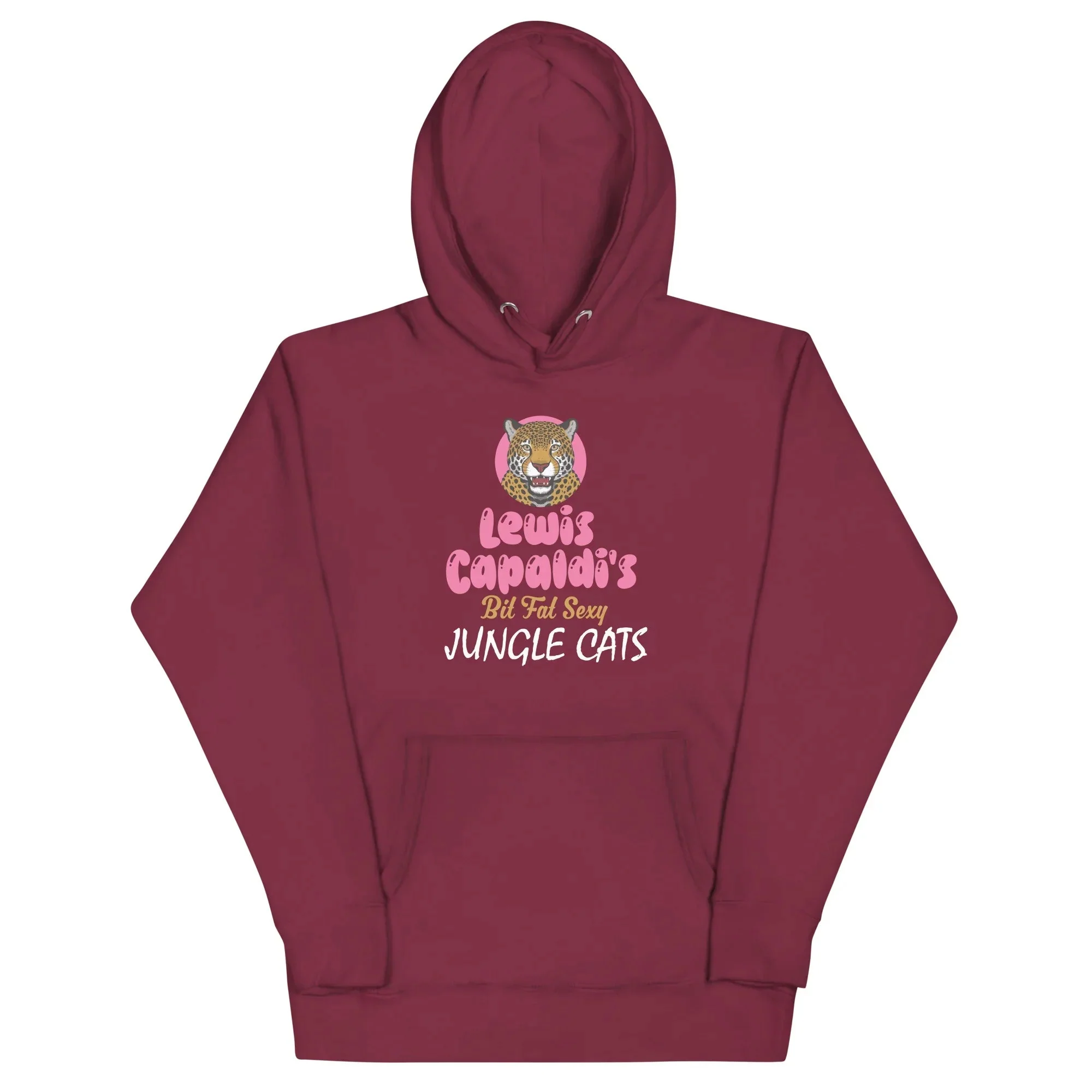 Lewis Capaldi Big Fat Sexy Jungle Cats Hoodie | Unisex Graphic Sweatshirt