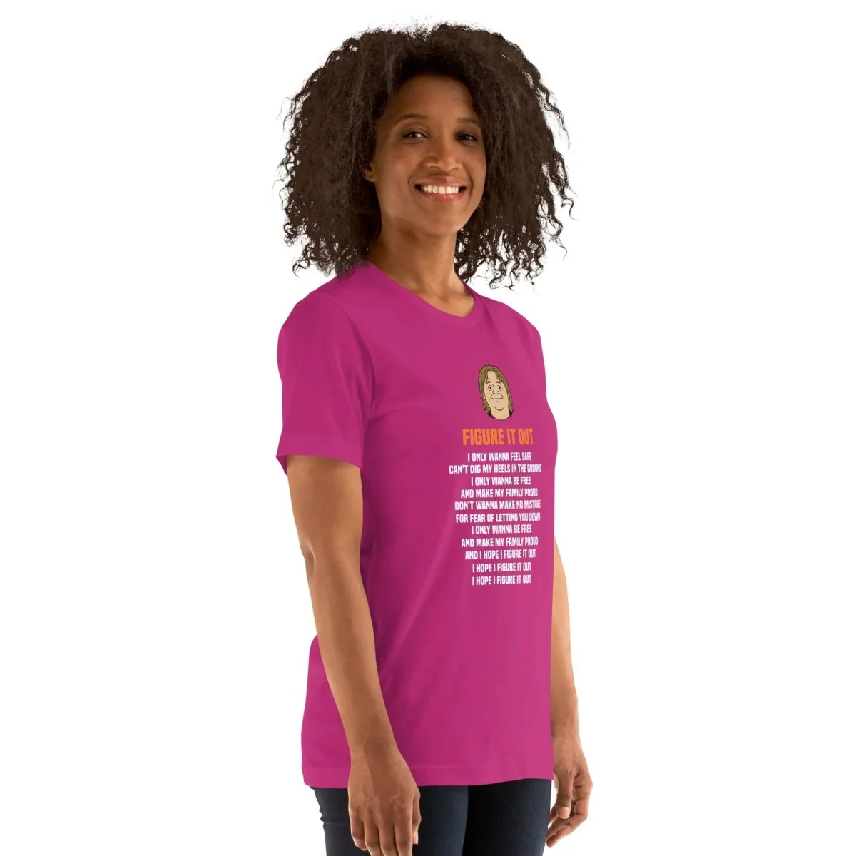 Lewis Capaldi 'Figure It Out' Unisex T-Shirt with Lyrics