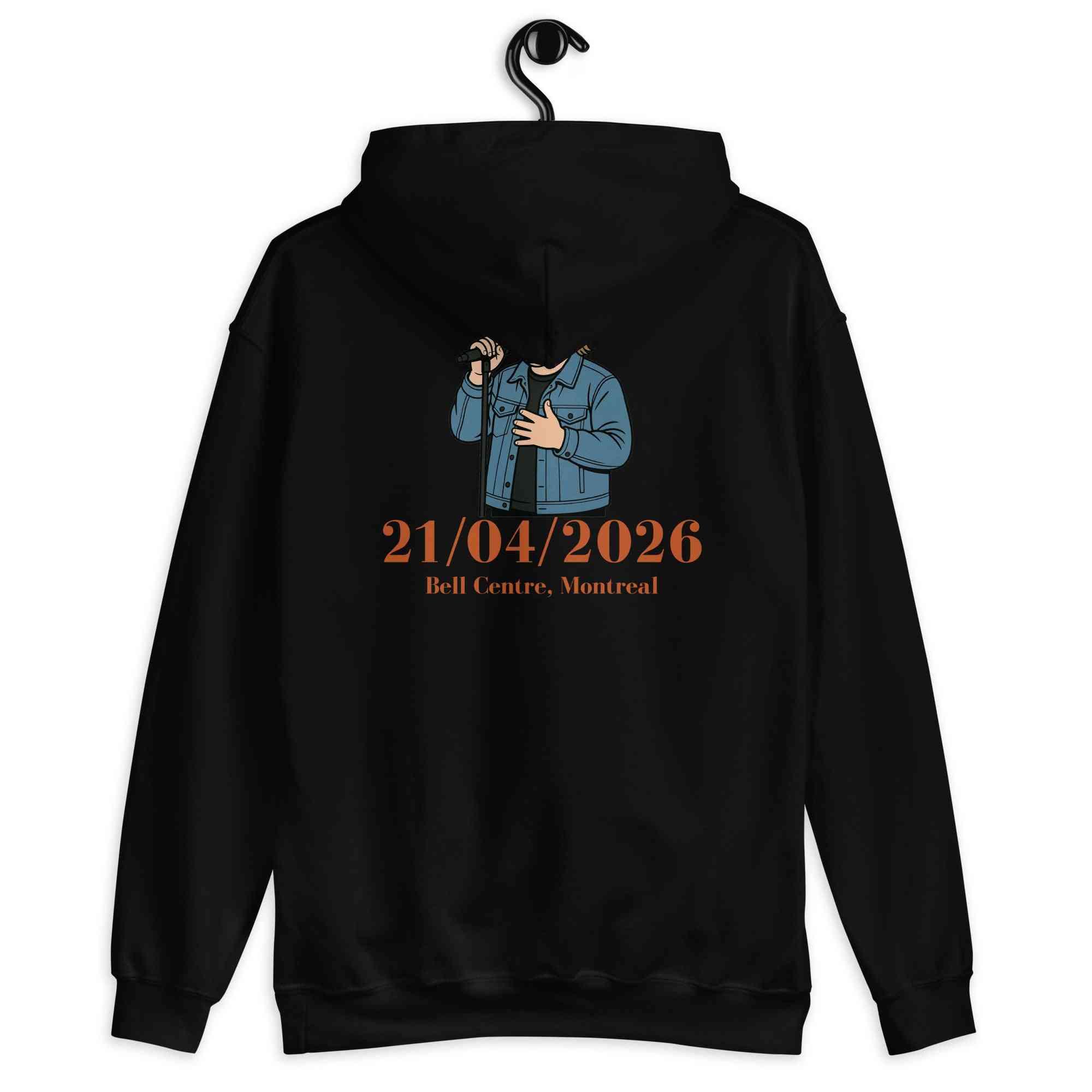 Lewis Capaldi Official Tour 2026 Hoodie - Limited Edition Unisex Black
