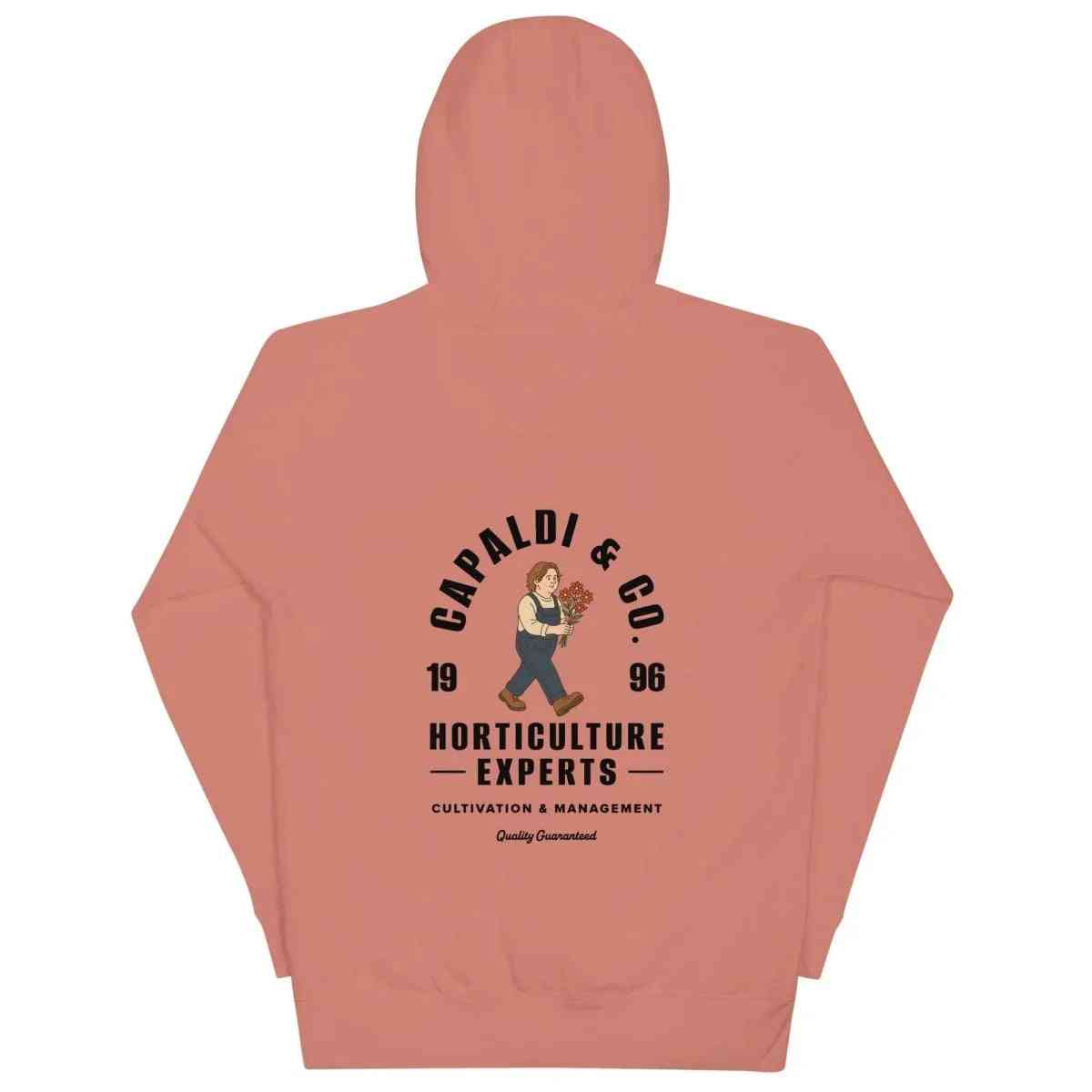 Lewis Capaldi Hoodie - Dusty Pink Eco-Friendly Unisex Comfort Wear for Music Fans