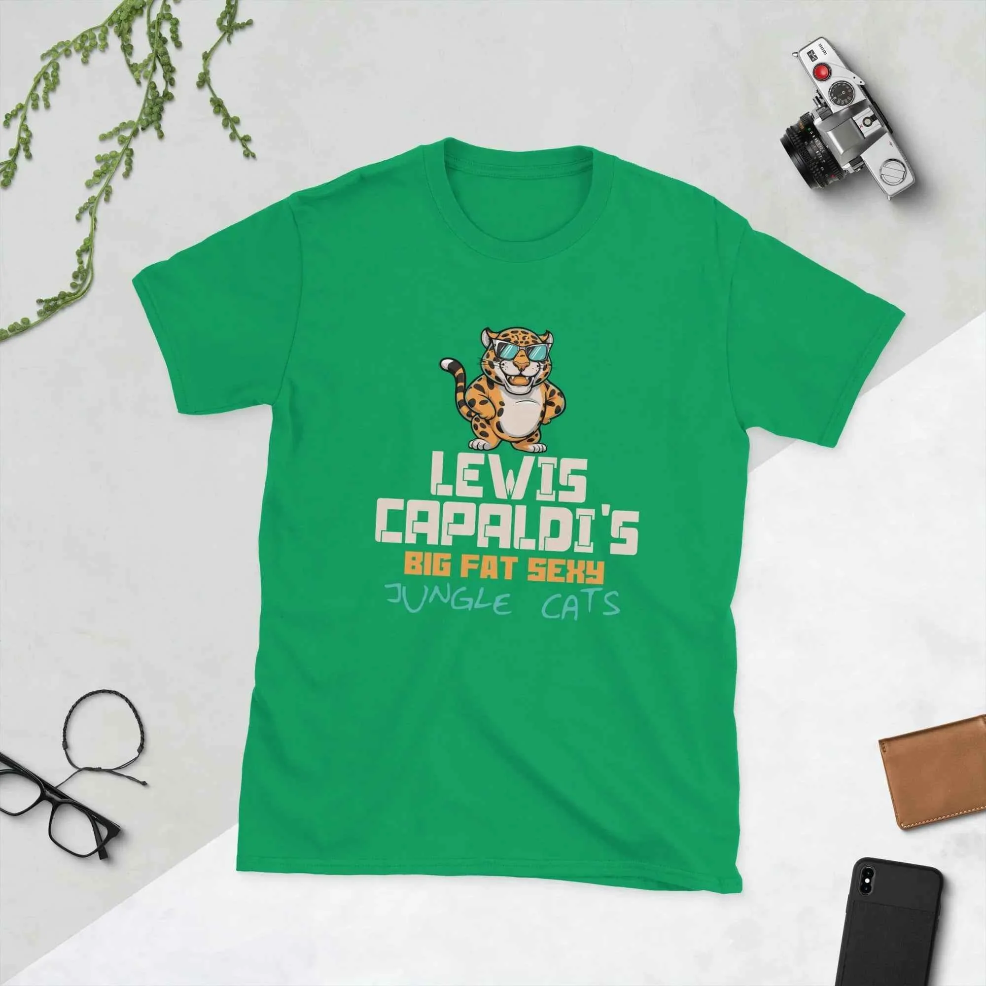 Lewis Capaldi Concert Shirt - 100% Cotton Jungle Cats Tour T-Shirt for Music Fans