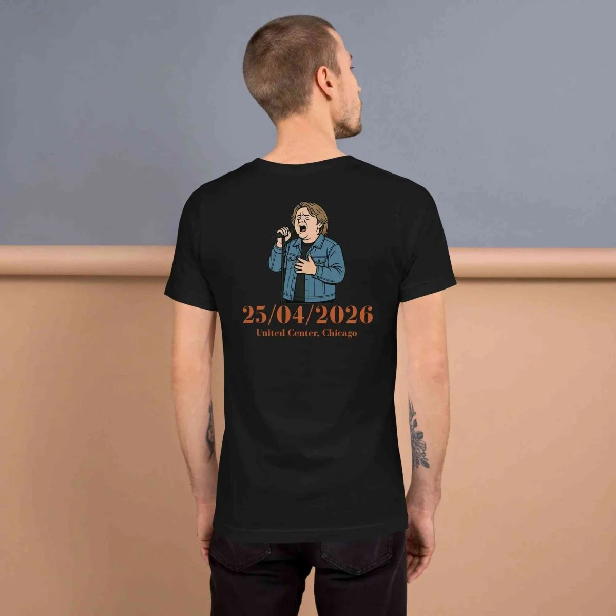 Lewis Capaldi T-Shirt 2026 Unisex Cotton Tee | Premium Fabric & Exclusive Tour Design