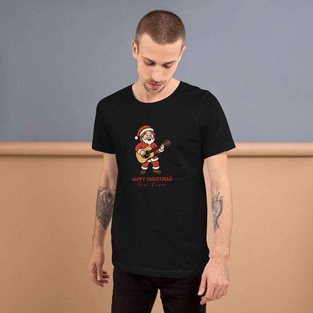 Lewis Capaldi Unisex Cotton T-Shirt | Graphic Christmas Tee