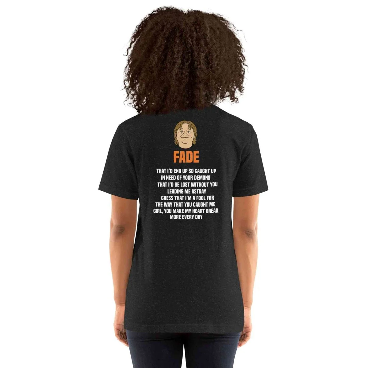 Lewis Capaldi Lyrics T-Shirt | Unisex Fade Design Cotton Tee