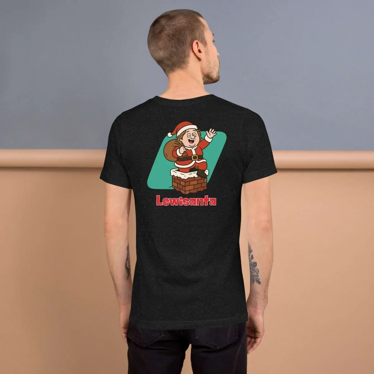 Lewis Capaldi Christmas T-Shirt | Unisex Sustainable Fan Apparel