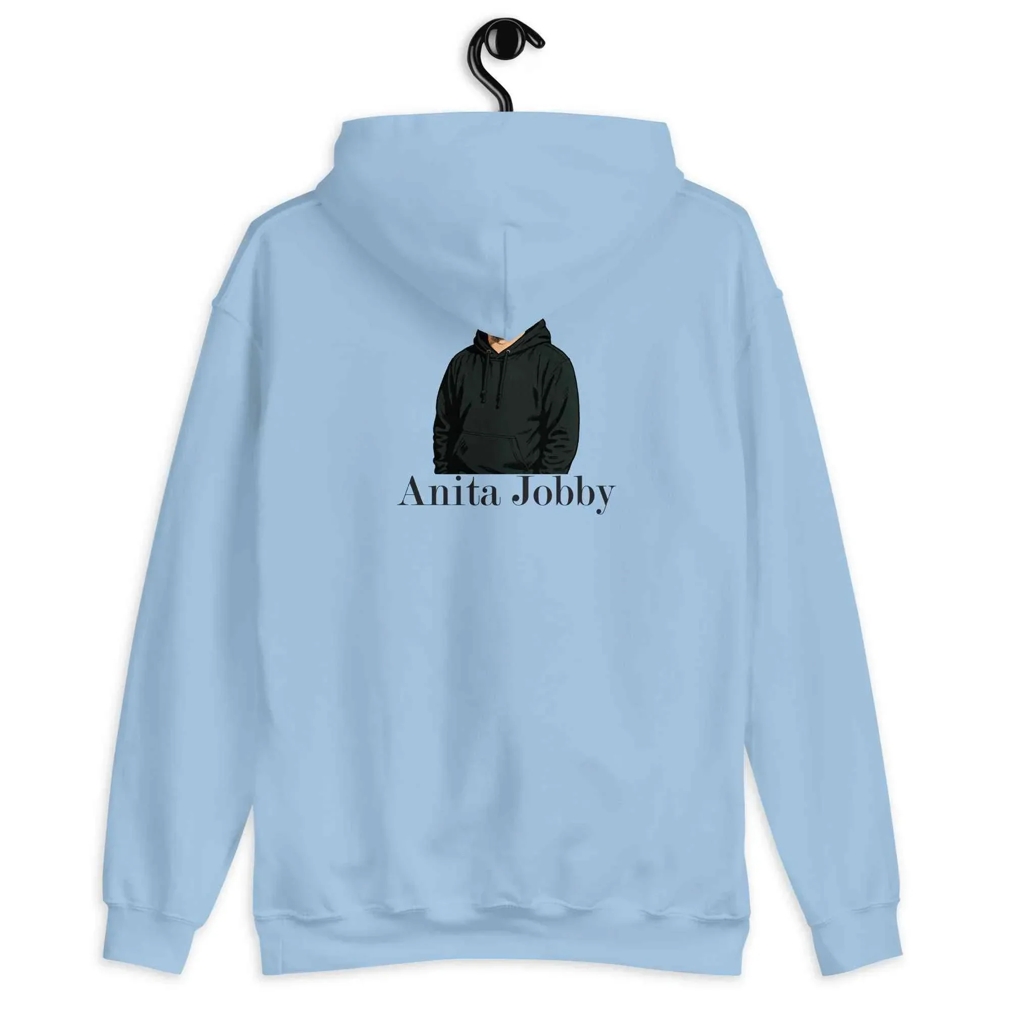 Lewis Capaldi Hoodie | Anita Jobby Graphic | Bold Red Unisex