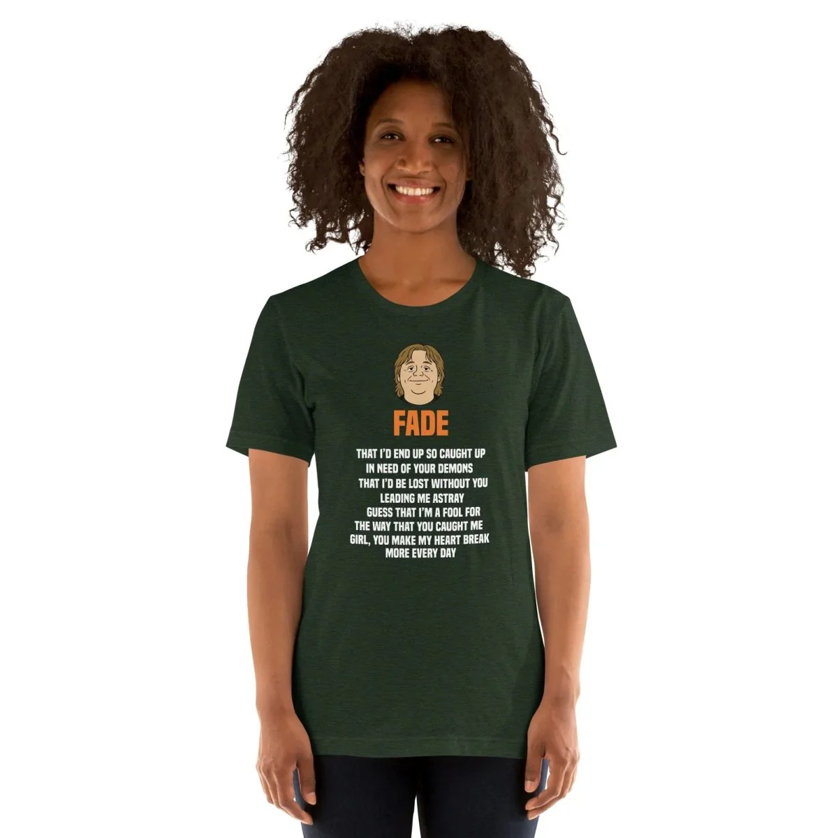 Lewis Capaldi Lyrics T-Shirt | Unisex Fade Design Cotton Tee