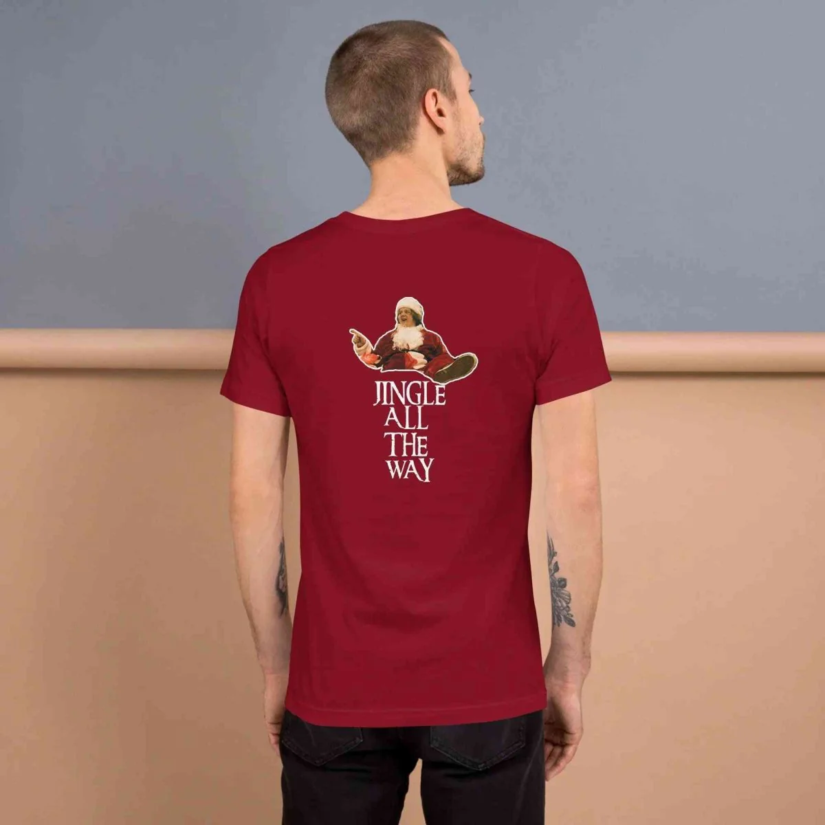 Lewis Capaldi Christmas T-Shirt | Unisex Jingle All The Way Tee