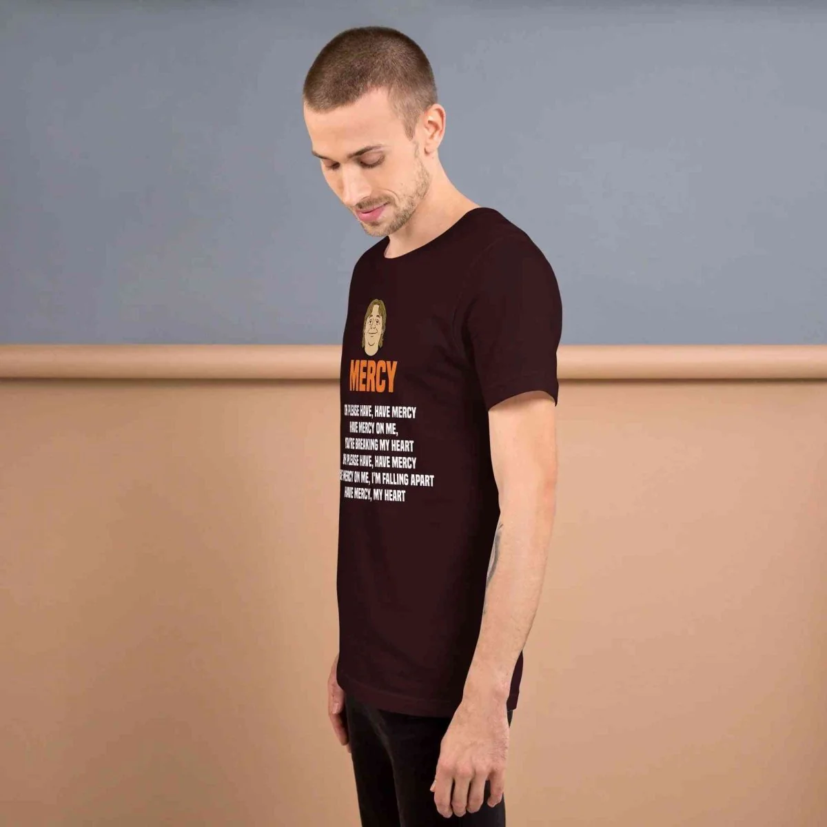 Lewis Capaldi Mercy Lyrics T-Shirt | Unisex Cotton Fan Merch