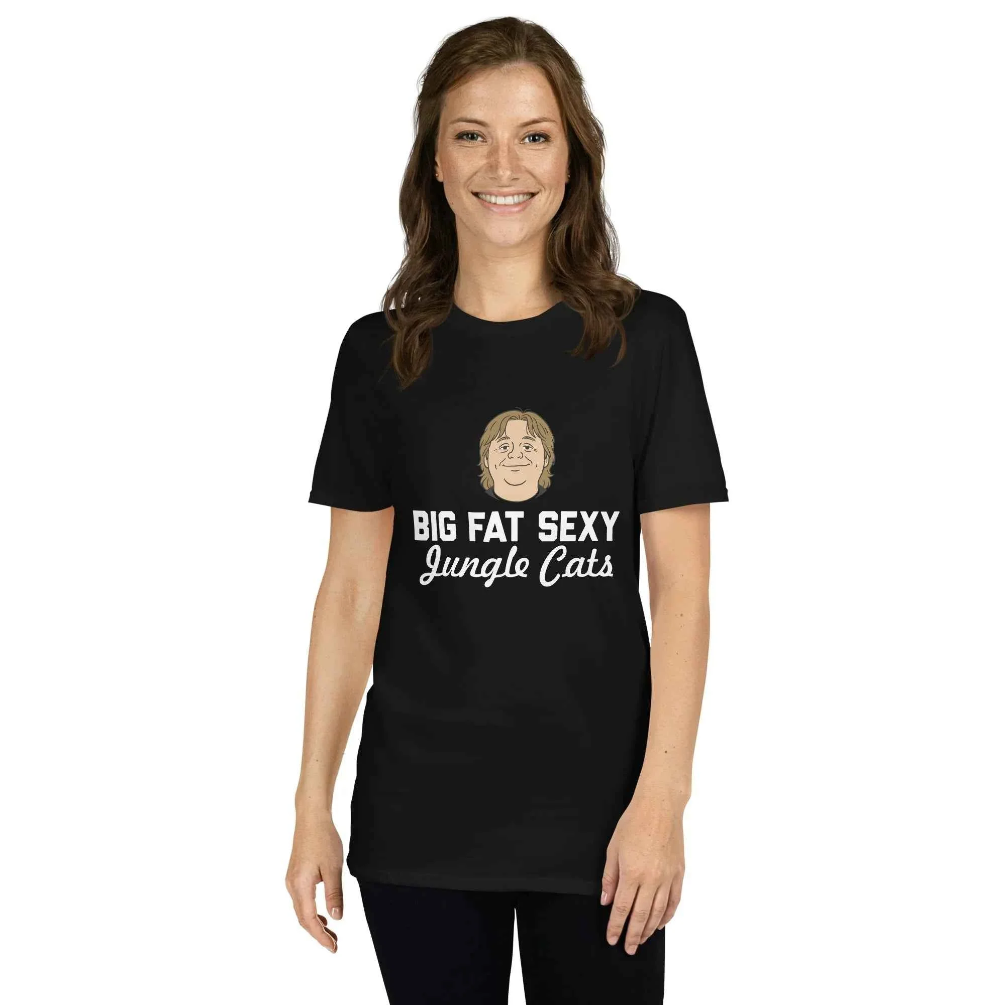 Lewis Capaldi T-Shirt | Big Fat Sexy Jungle Cats Cotton Unisex Tee