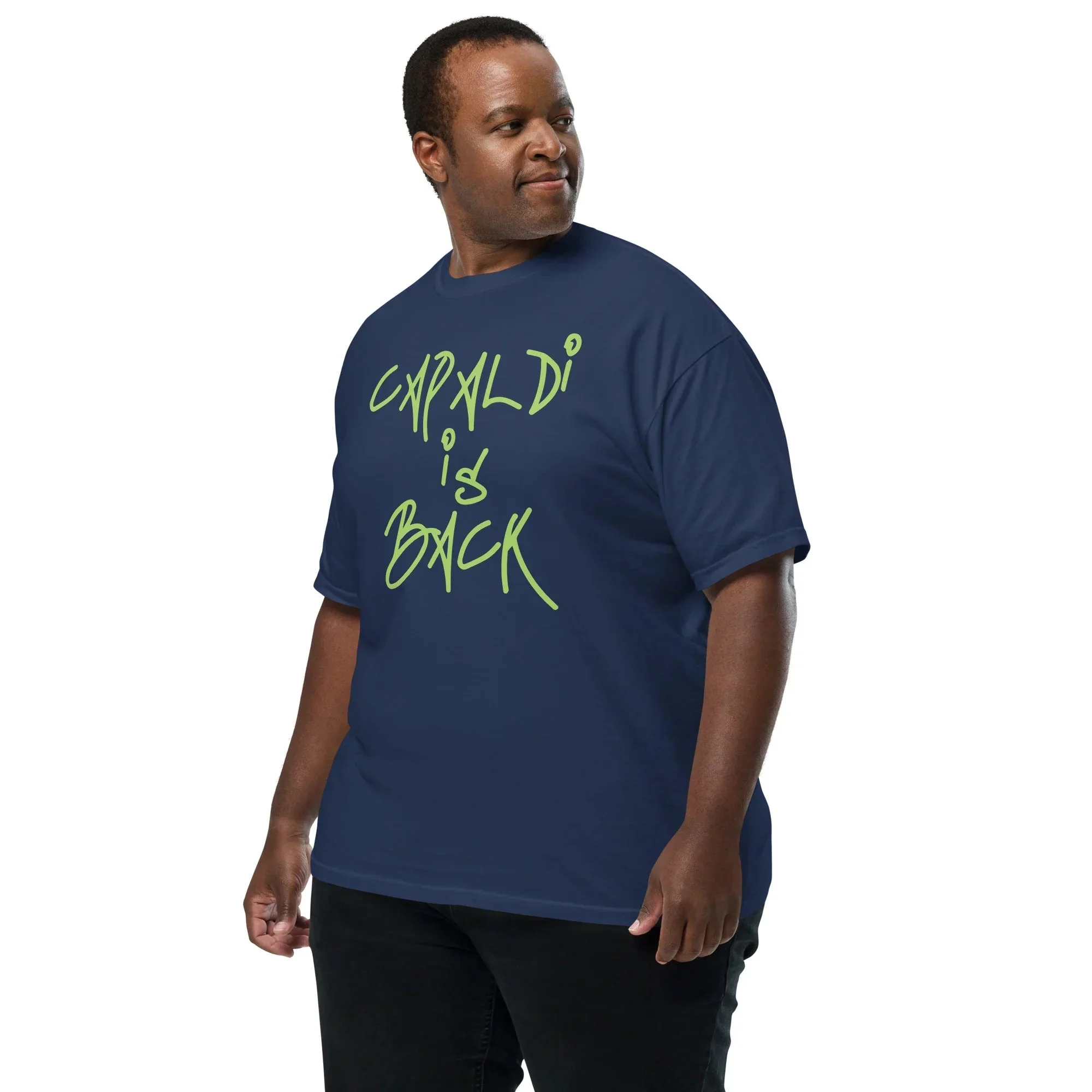 Lewis Capaldi T-Shirt | 'Capaldi Is Back' Cotton Unisex Tee