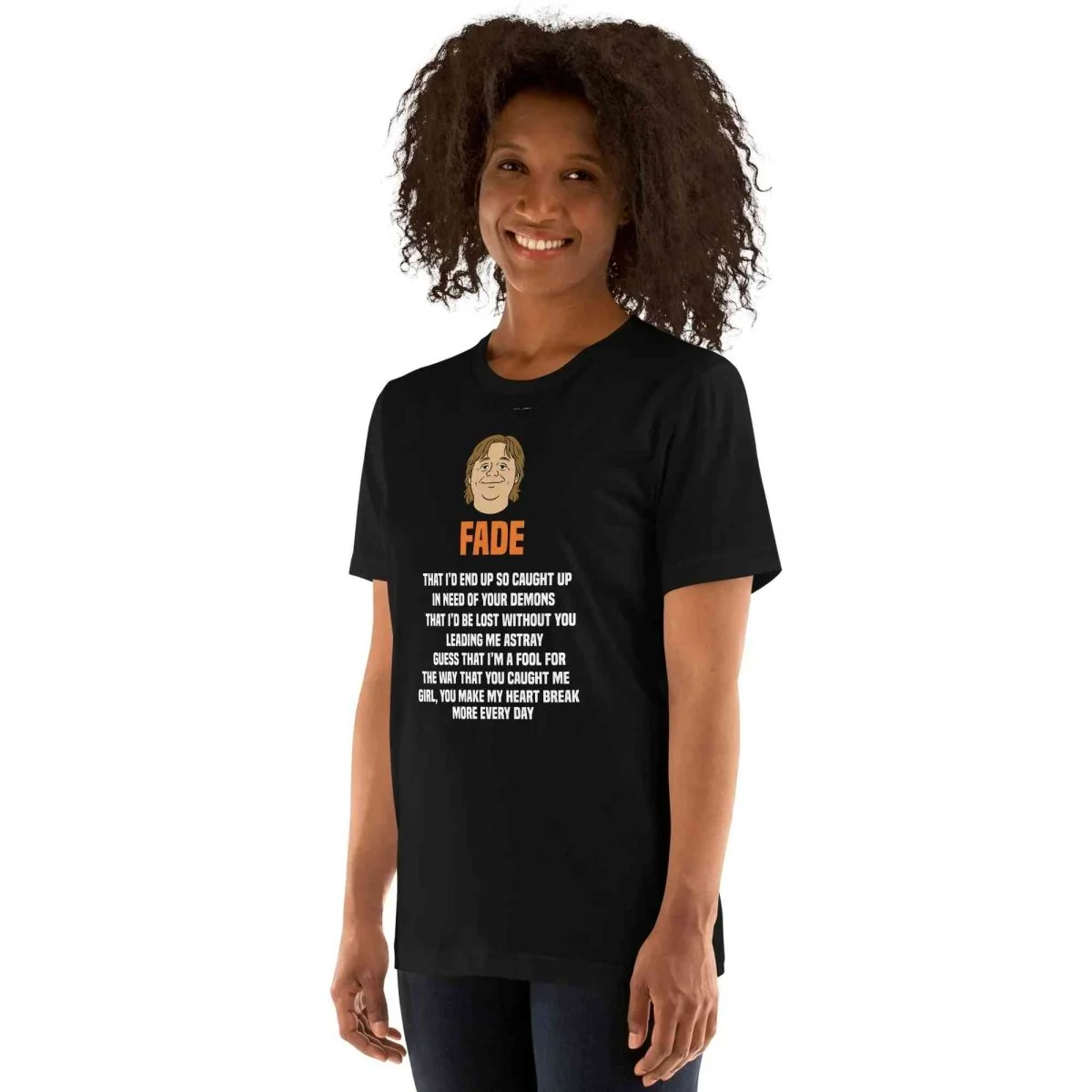 Lewis Capaldi Lyrics T-Shirt | Unisex Fade Design Cotton Tee