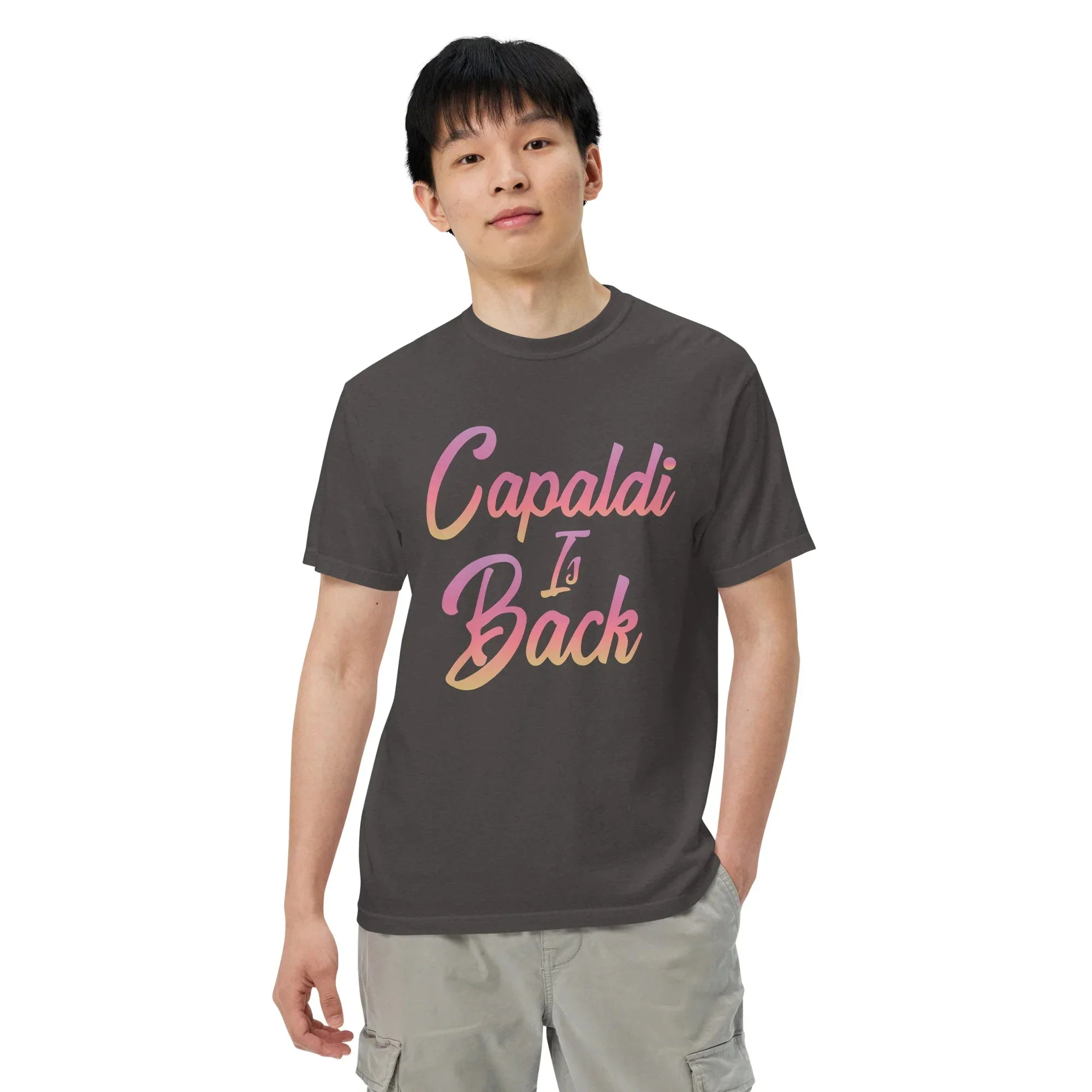 Lewis Capaldi T-Shirt | Unisex Cotton Graphic Tee - Capaldi Is Back