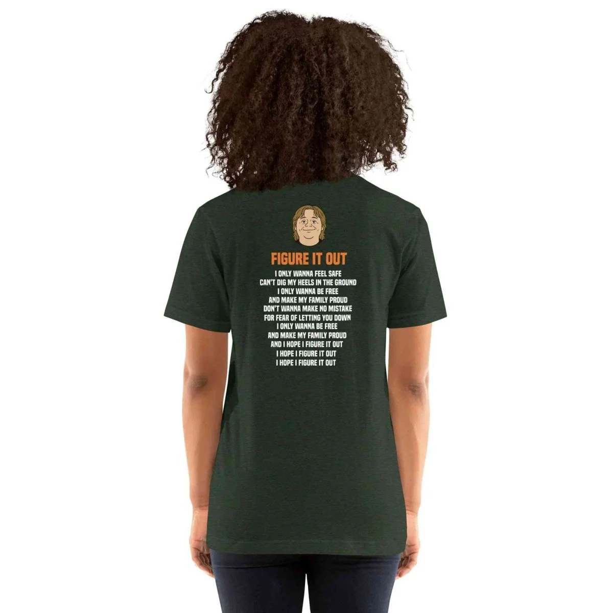 Lewis Capaldi 'Figure It Out' Unisex T-Shirt with Lyrics