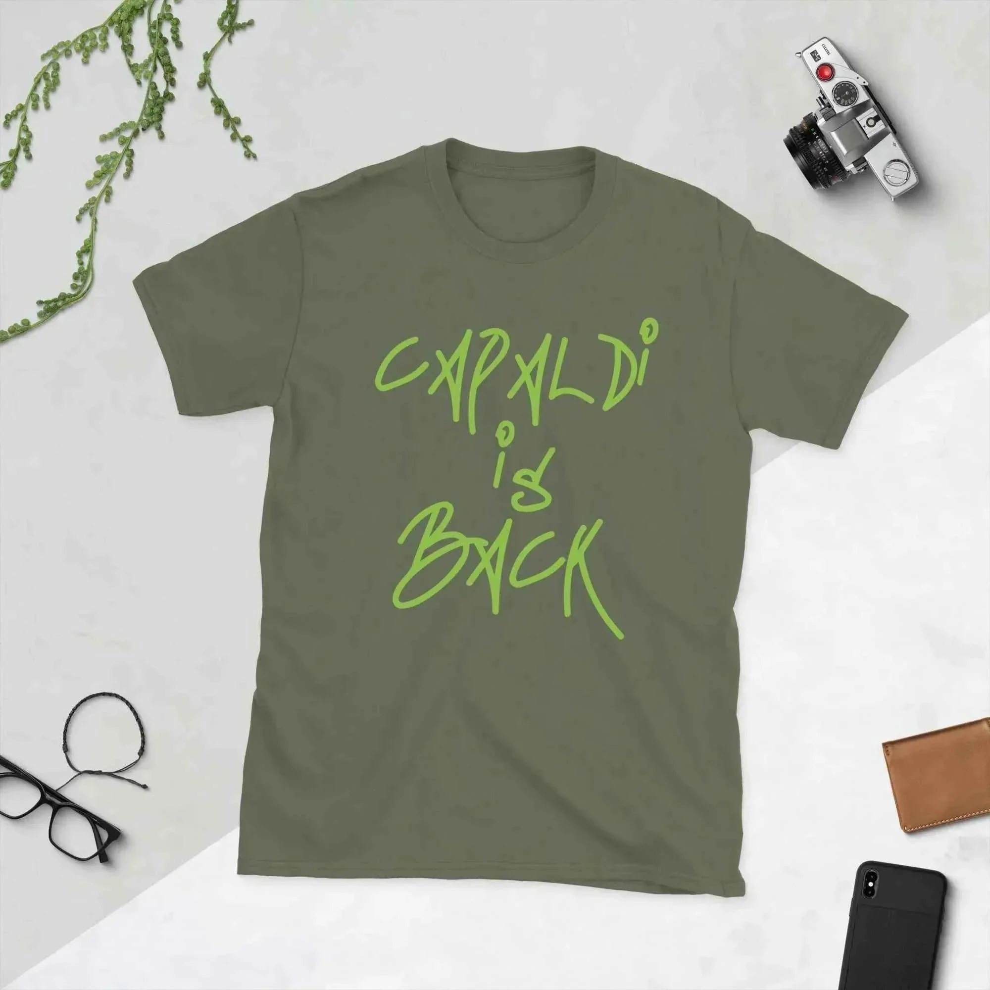 Lewis Capaldi Merch: Return Tour Album Graphic T-Shirt | Soft Cotton Unisex Tee