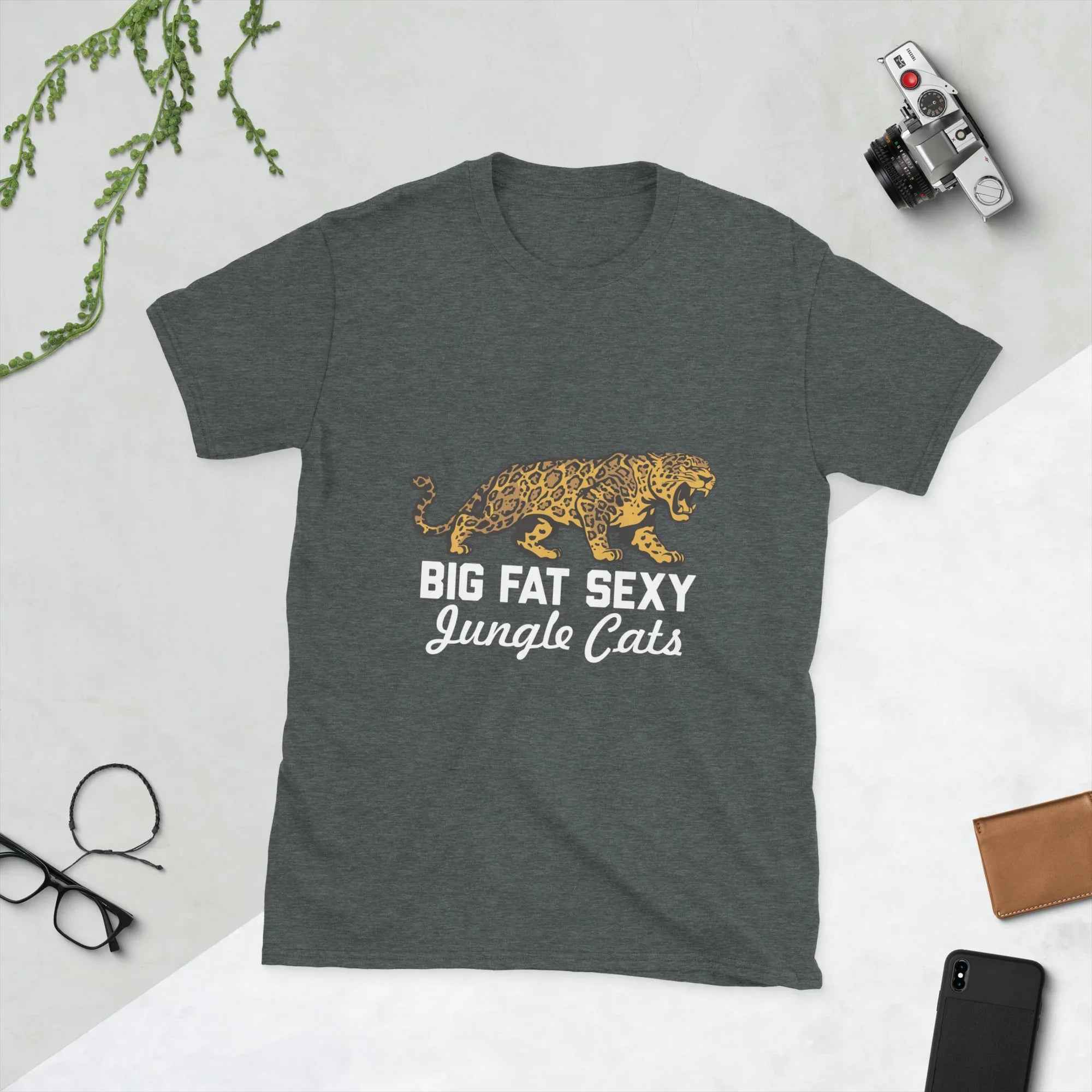 Lewis Capaldi T-Shirt - Big Fat Sexy Jungle Cats Unisex Cotton