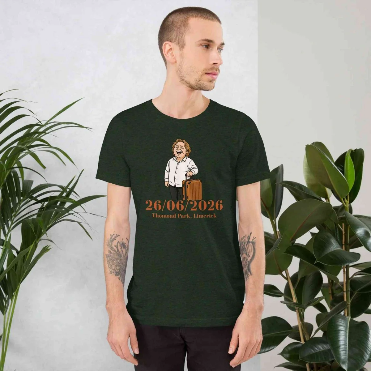 Lewis Capaldi 2026 Tour T-Shirt | Unisex Cotton Concert Tee