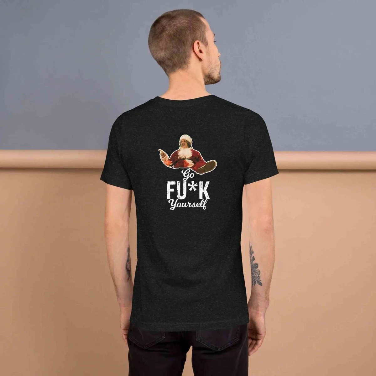 Lewis Capaldi Christmas T-Shirt | Unisex 'Go Fu*k Yourself' Festive Tee
