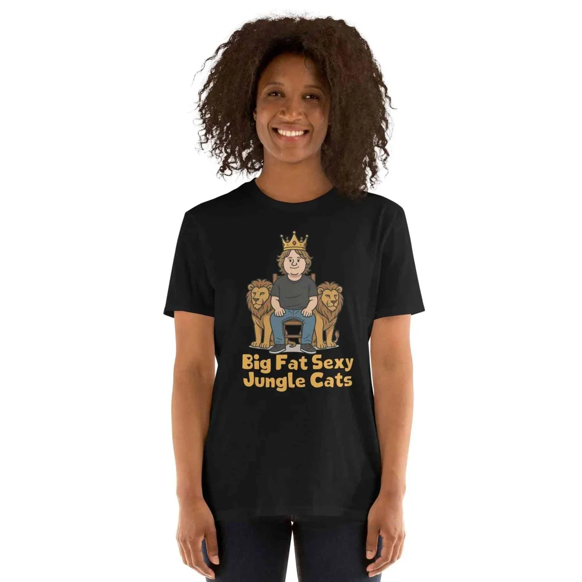 Lewis Capaldi Big Fat Sexy Jungle Cats Unisex T-Shirt | 100% Cotton Graphic Tee