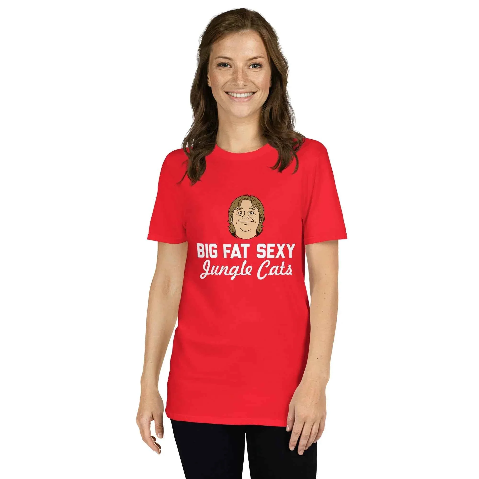 Lewis Capaldi T-Shirt | Big Fat Sexy Jungle Cats Cotton Unisex Tee