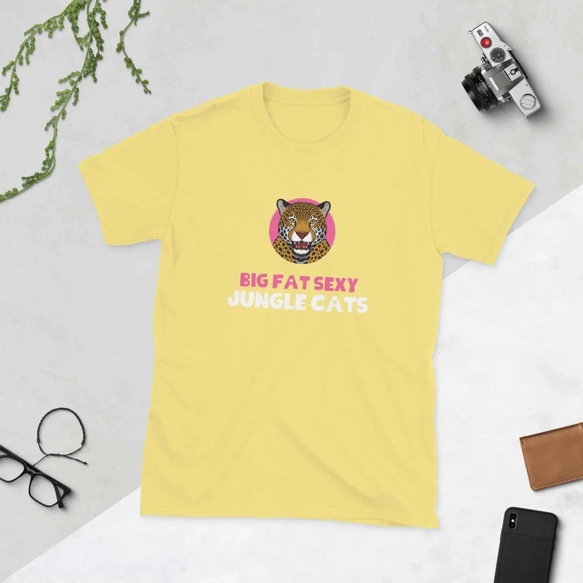 Lewis Capaldi Big Fat Sexy Jungle Cats Graphic T-Shirt | Unisex Cotton Tee