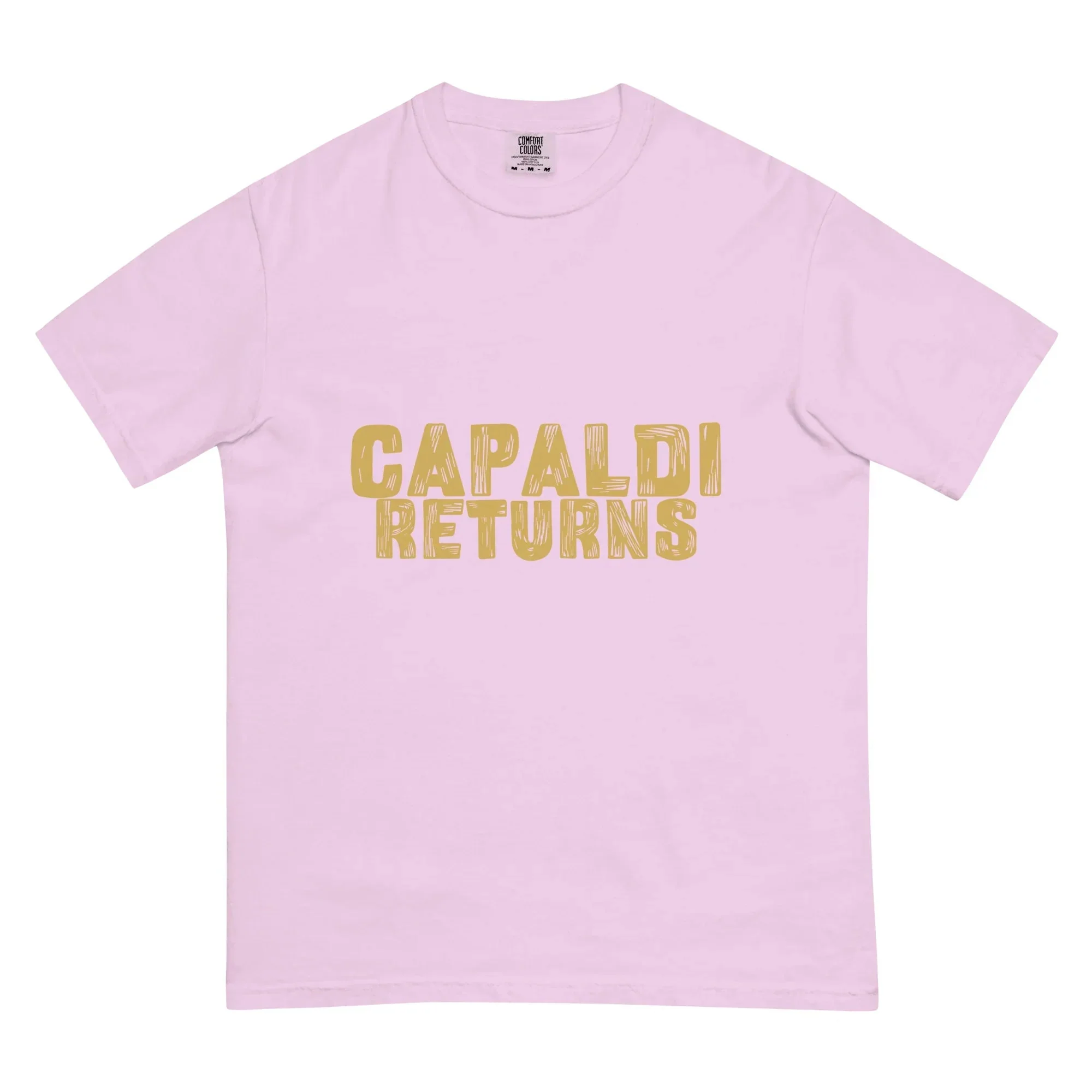 Lewis Capaldi Merchandise: Unisex Soft Cotton T-Shirt Celebrating Capaldi Returns Era